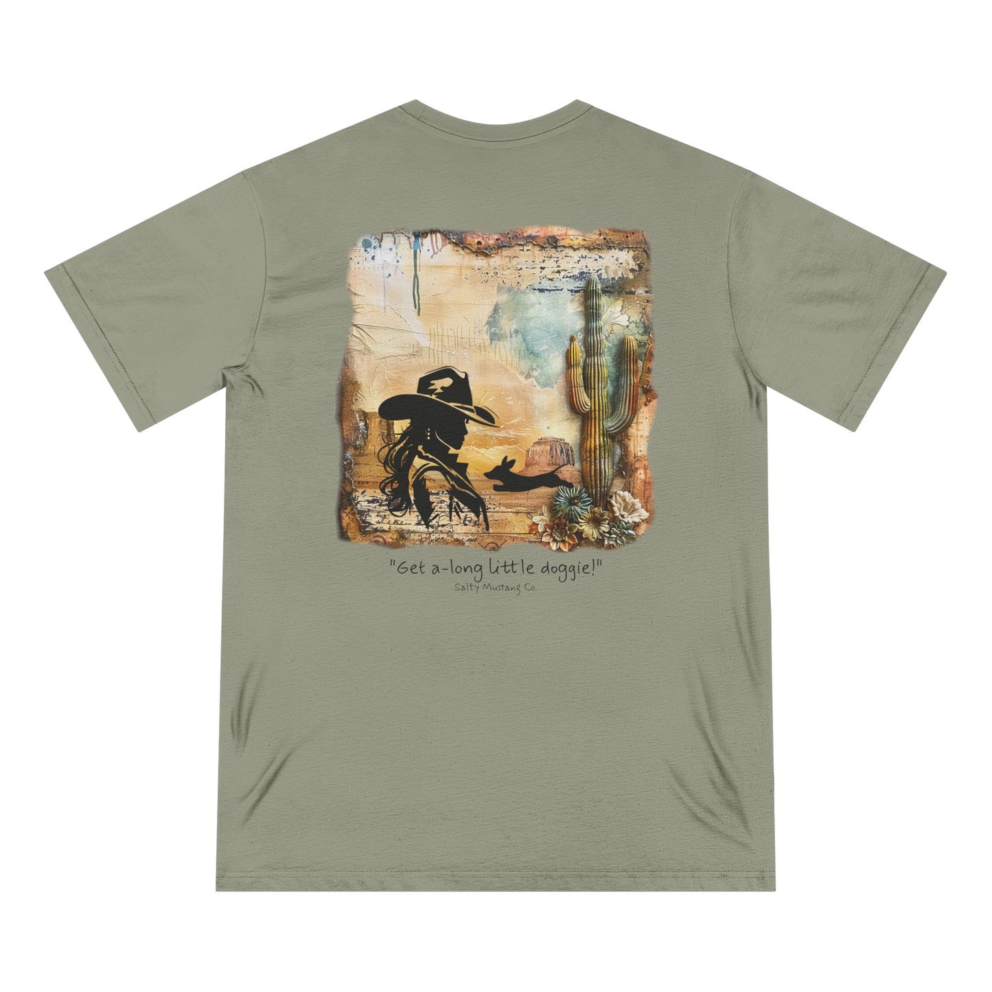 Get A-Long Little Doggie Organic Staple T-shirt