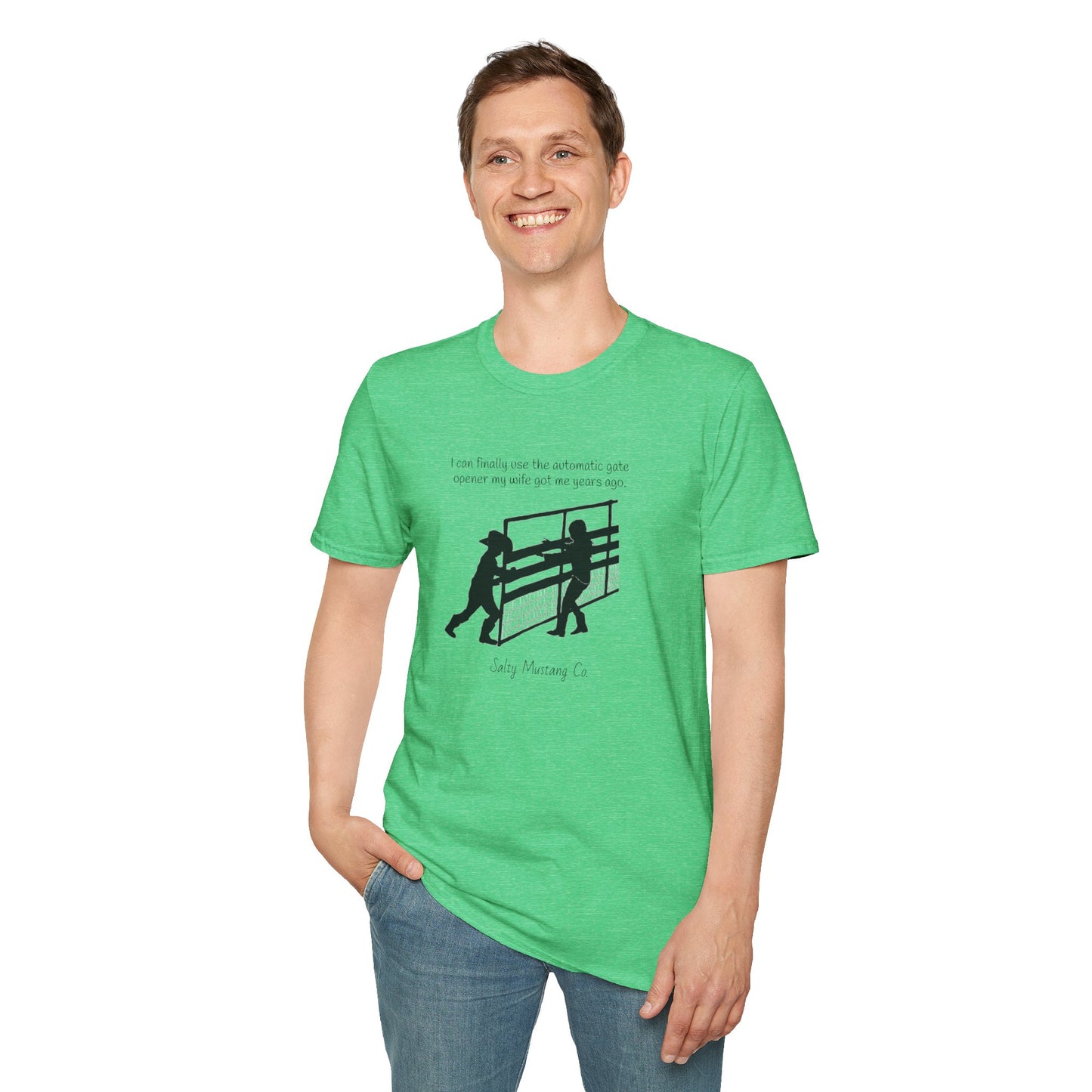 Automatic Gate Opener (For Husband) Softstyle T-Shirt