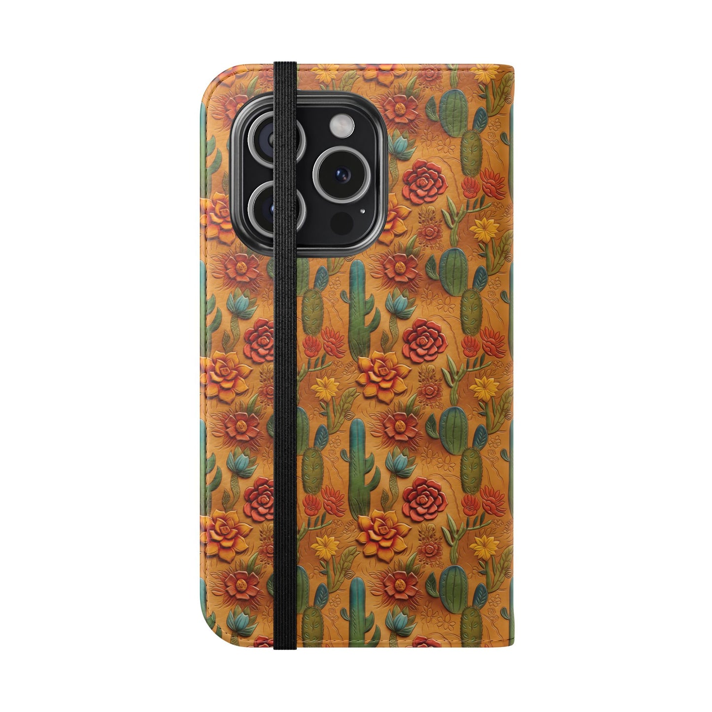 Customizable Mustang Brand Wallet Flip Phone Case (iPhone and Samsung)