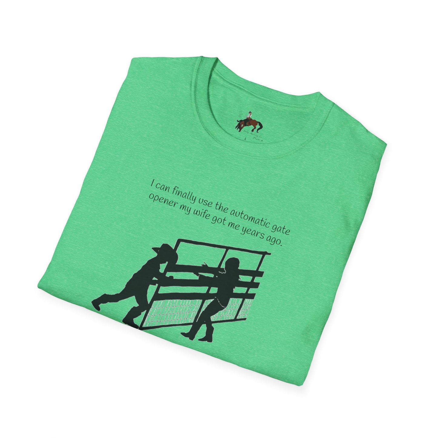 Automatic Gate Opener (For Husband) Softstyle T-Shirt