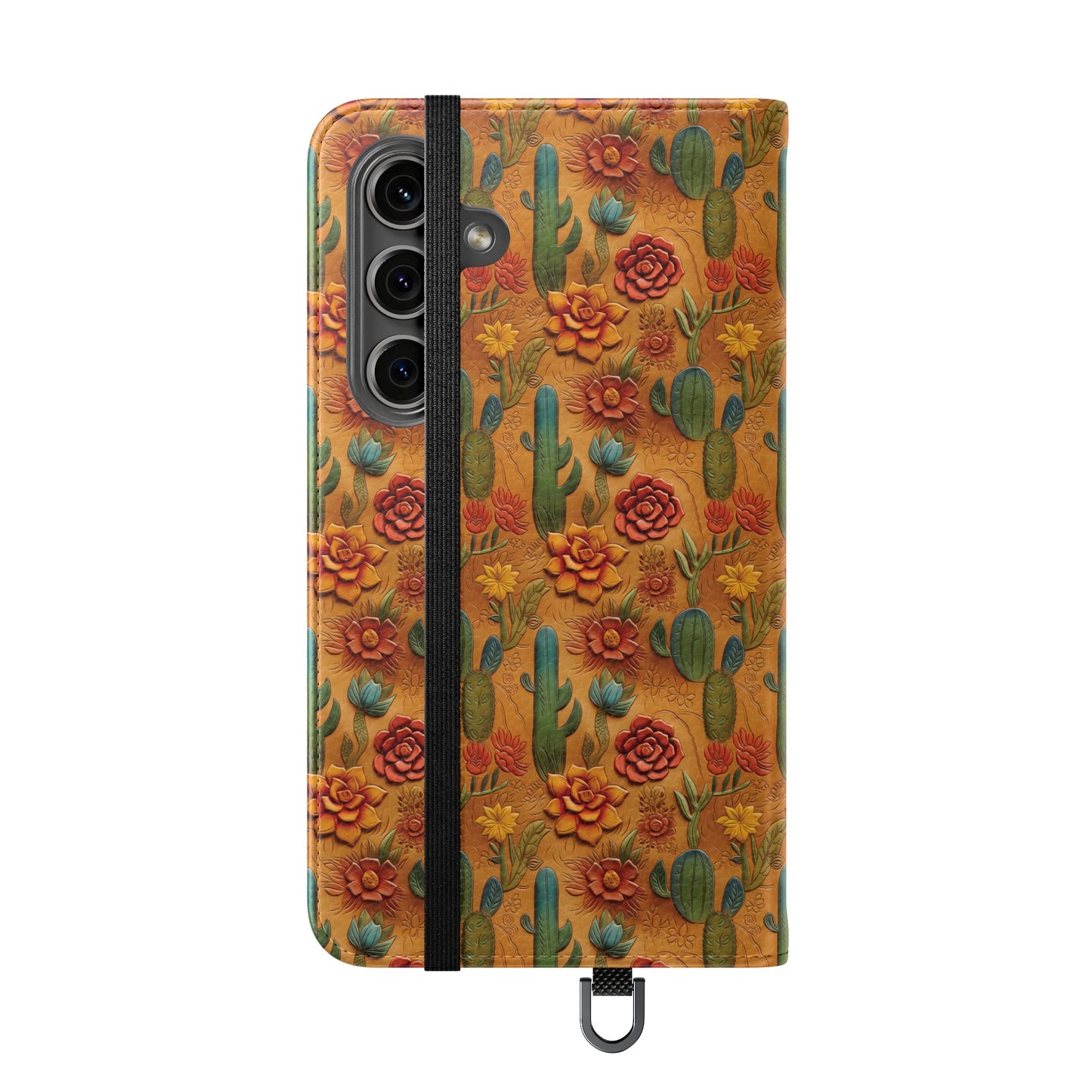 Customizable Mustang Brand Wallet Flip Phone Case (iPhone and Samsung)