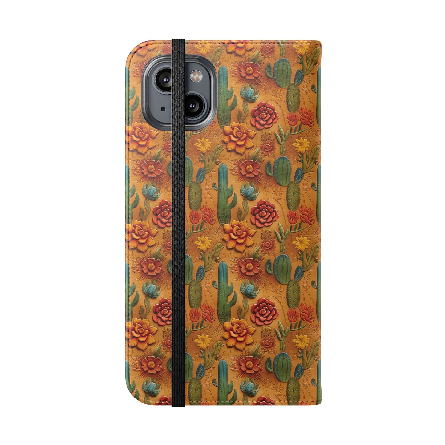 Customizable Mustang Brand Wallet Flip Phone Case (iPhone and Samsung)
