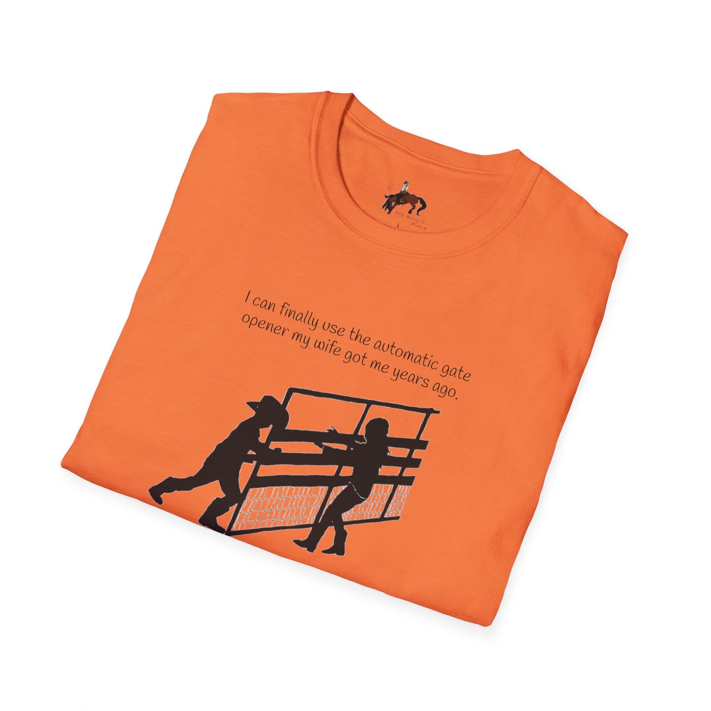 Automatic Gate Opener (For Husband) Softstyle T-Shirt