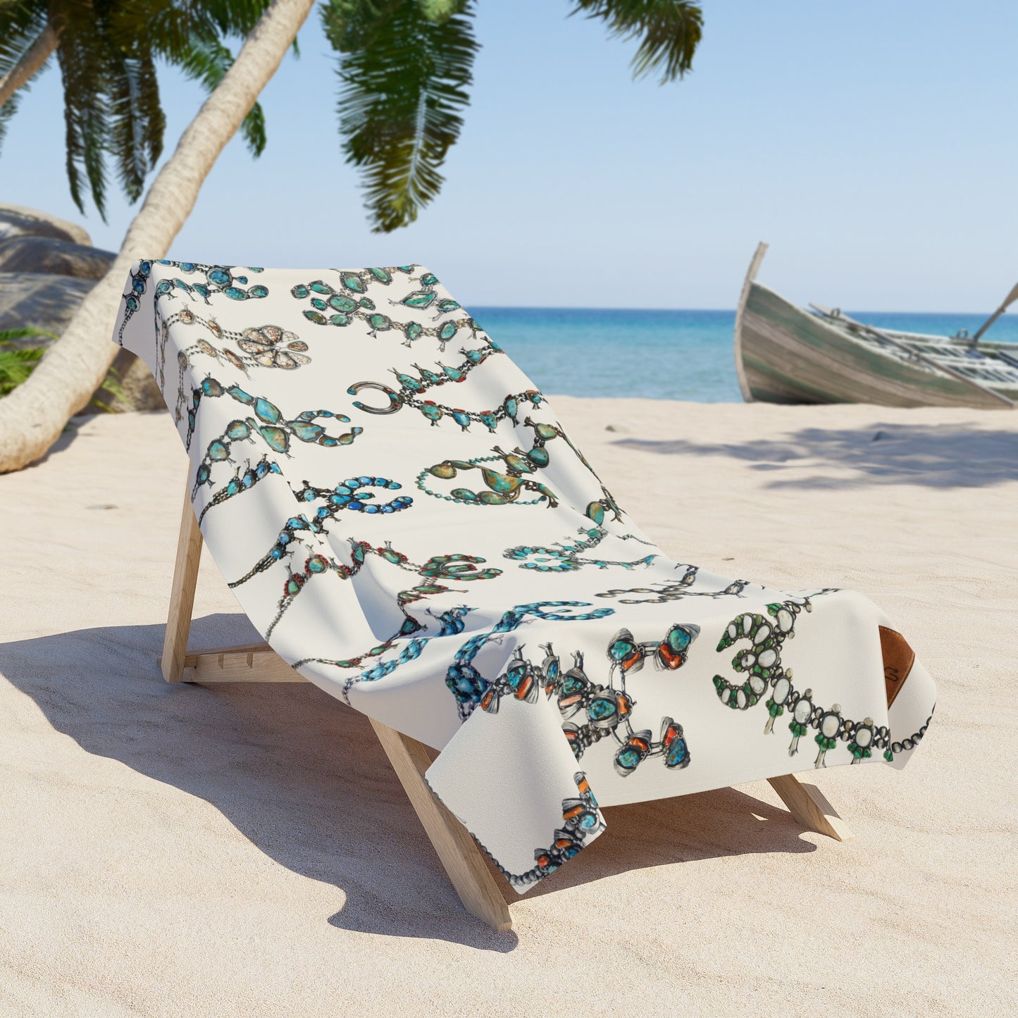 Squash Blossom Beach Towel
