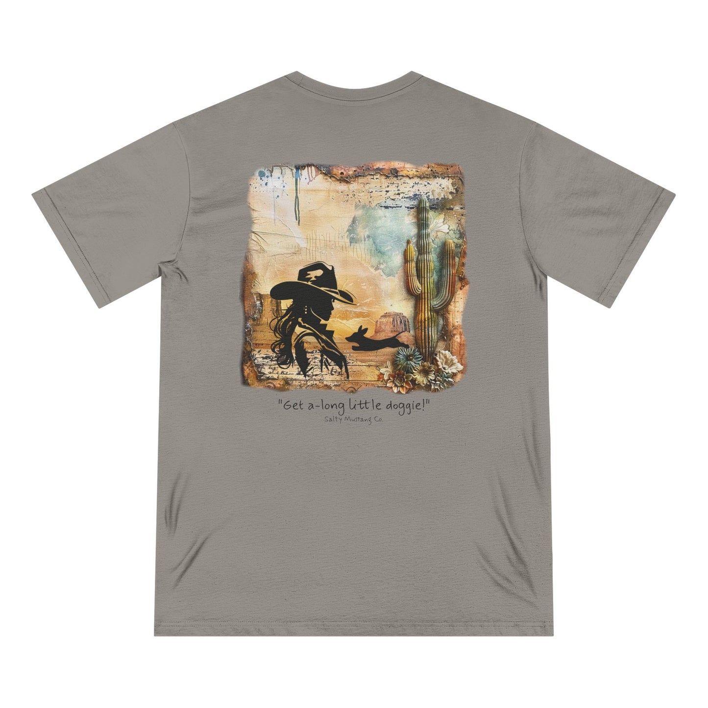 Get A-Long Little Doggie Organic Staple T-shirt