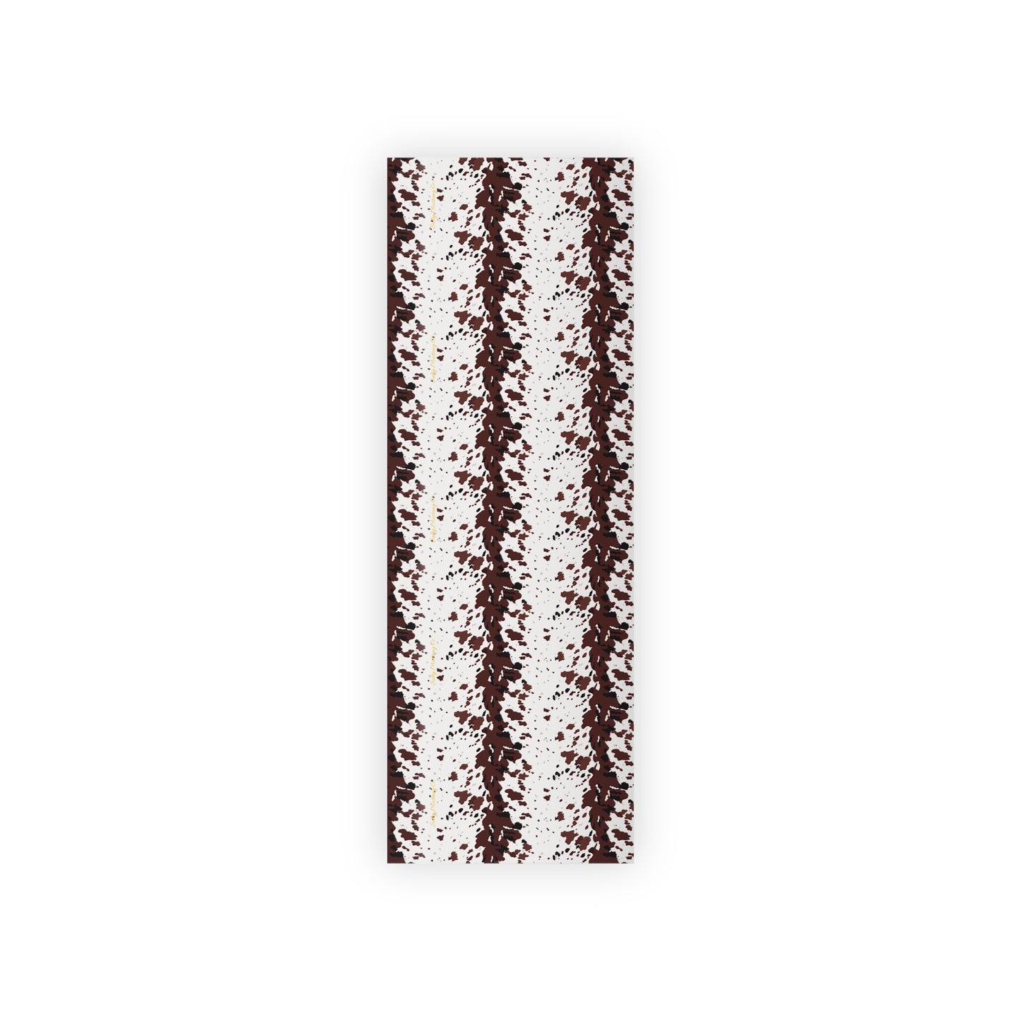 Cowhide Print Gift Wrapping Paper Rolls, 1pc
