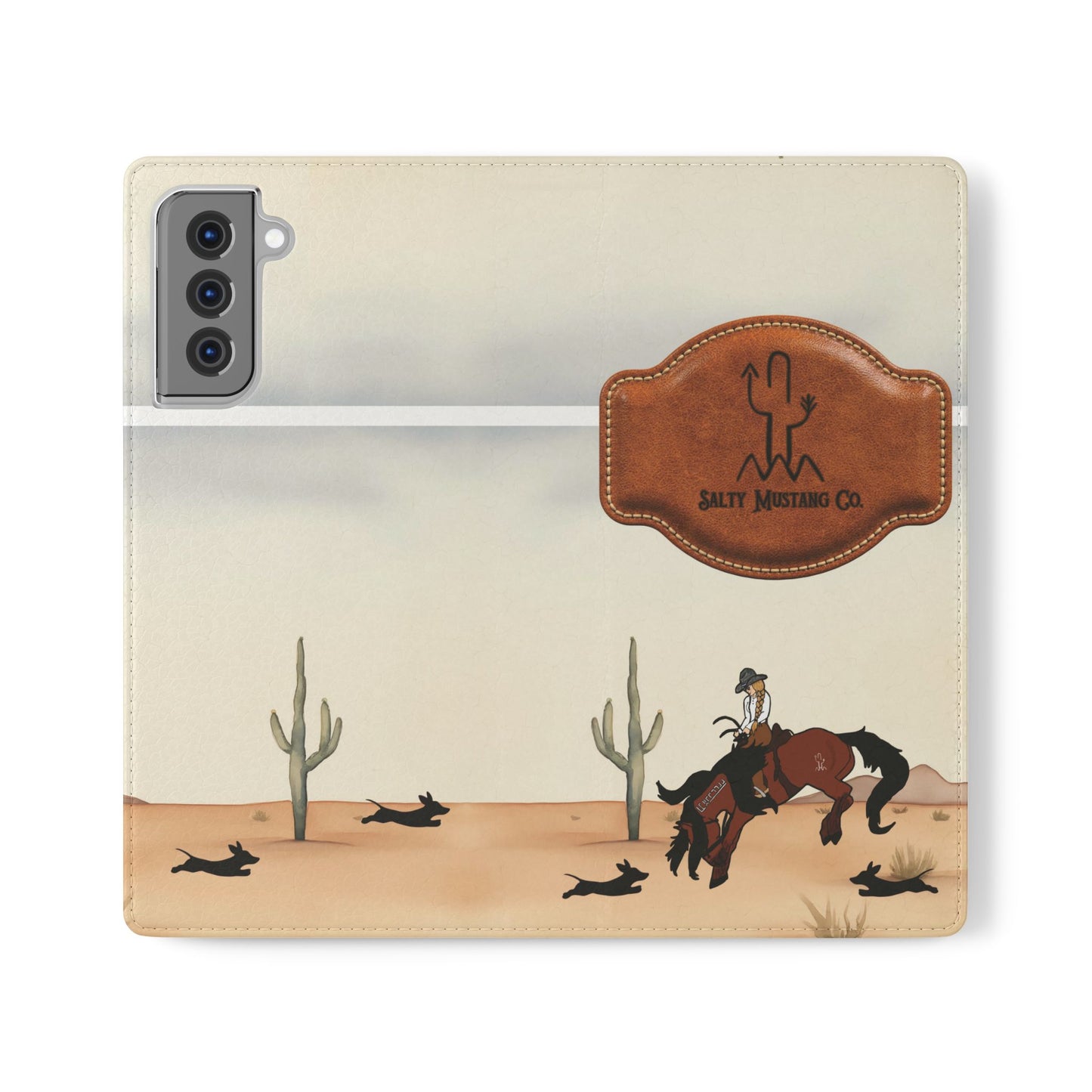 Salty Mustang Co. Spirited Desert Flip Cases (iPhone and Samsung)