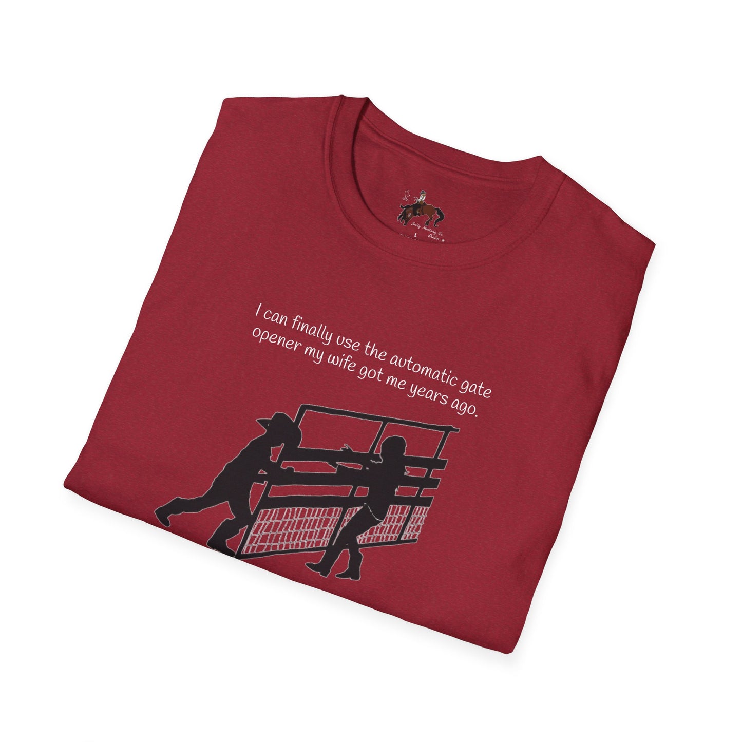 Automatic Gate Opener (For Husband) Softstyle T-Shirt