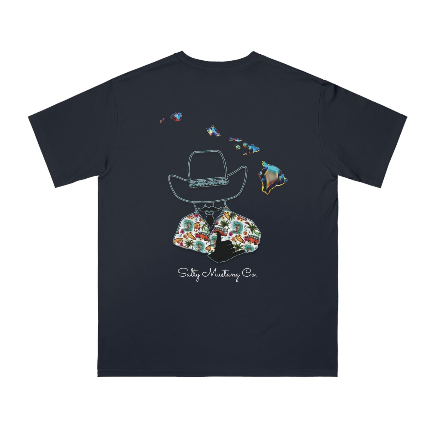 Paniolo Hawai'i Salty Mustang Co. Organic Unisex Classic T-Shirt
