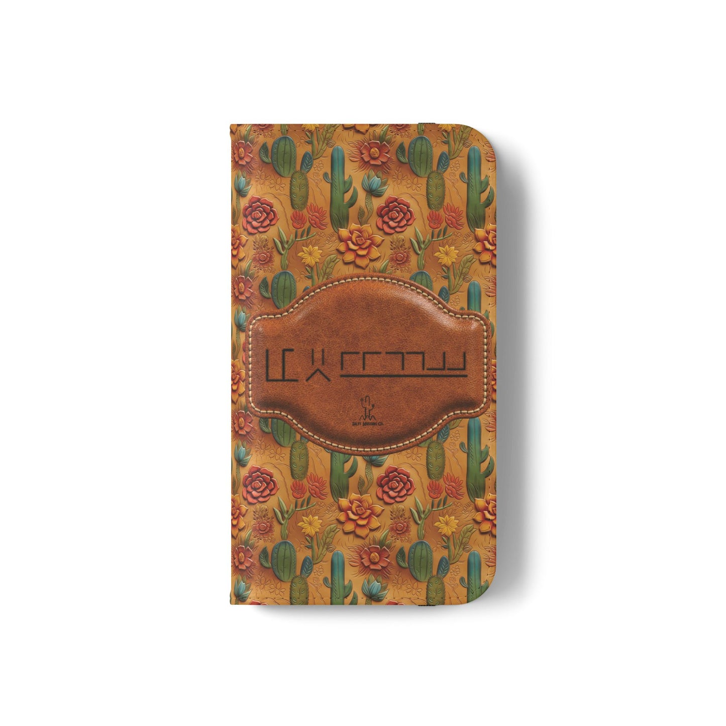 Customizable Mustang Brand Wallet Flip Phone Case (iPhone and Samsung)