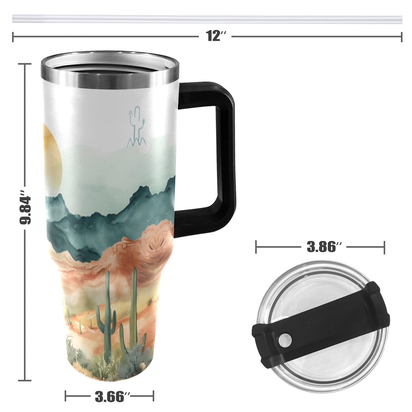 Limpia Creek 40 oz Tumbler