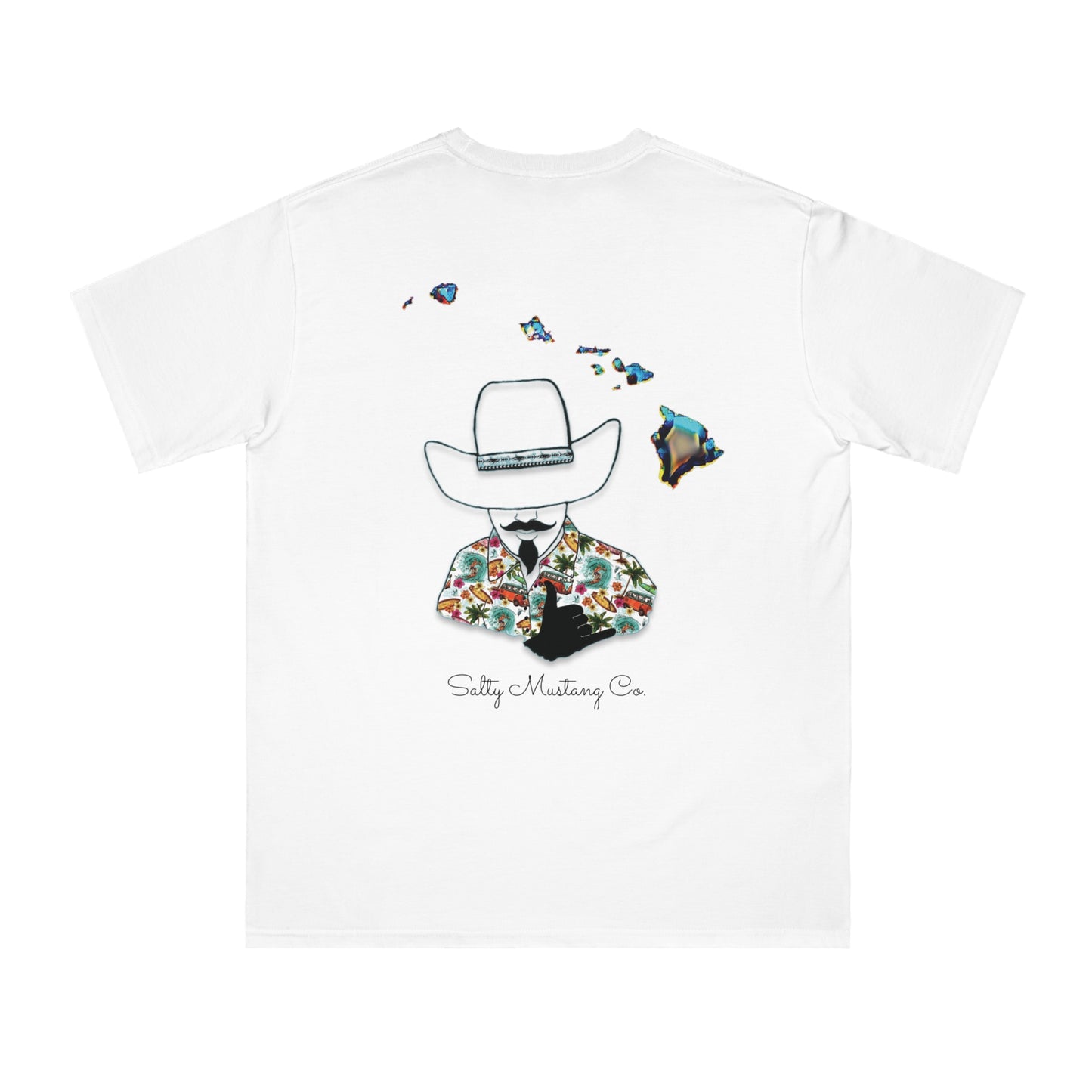 Paniolo Hawai'i Salty Mustang Co. Organic Unisex Classic T-Shirt