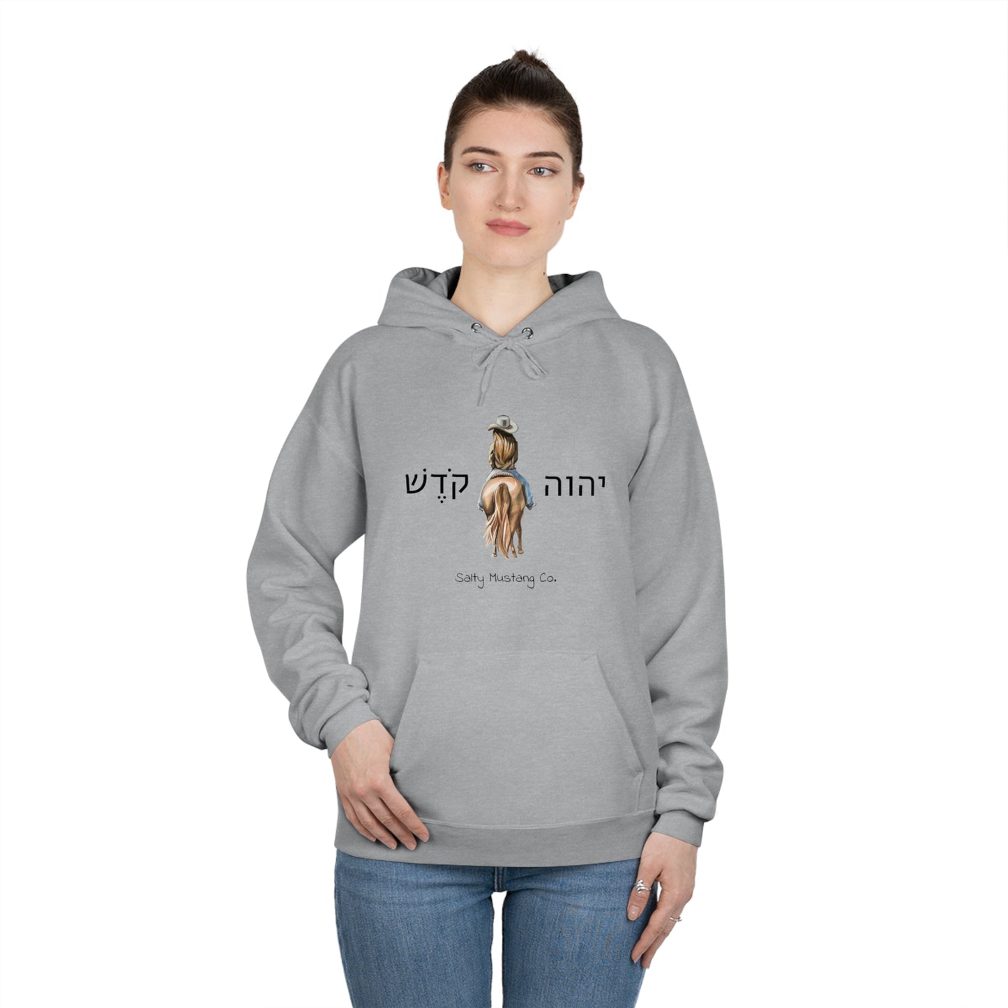 Kodesh Cowgirl Unisex EcoSmart® Pullover Hoodie Sweatshirt