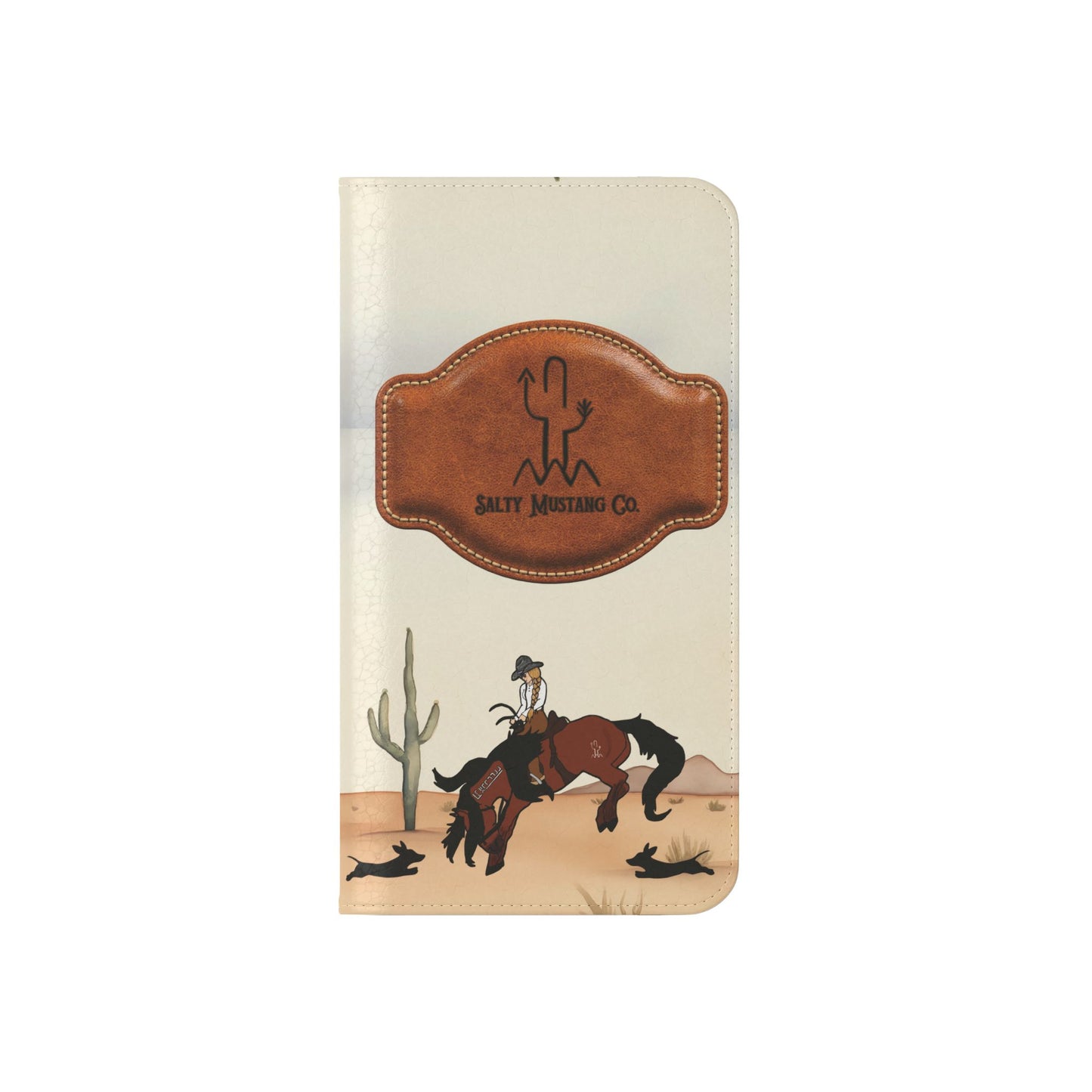Salty Mustang Co. Spirited Desert Flip Cases (iPhone and Samsung)