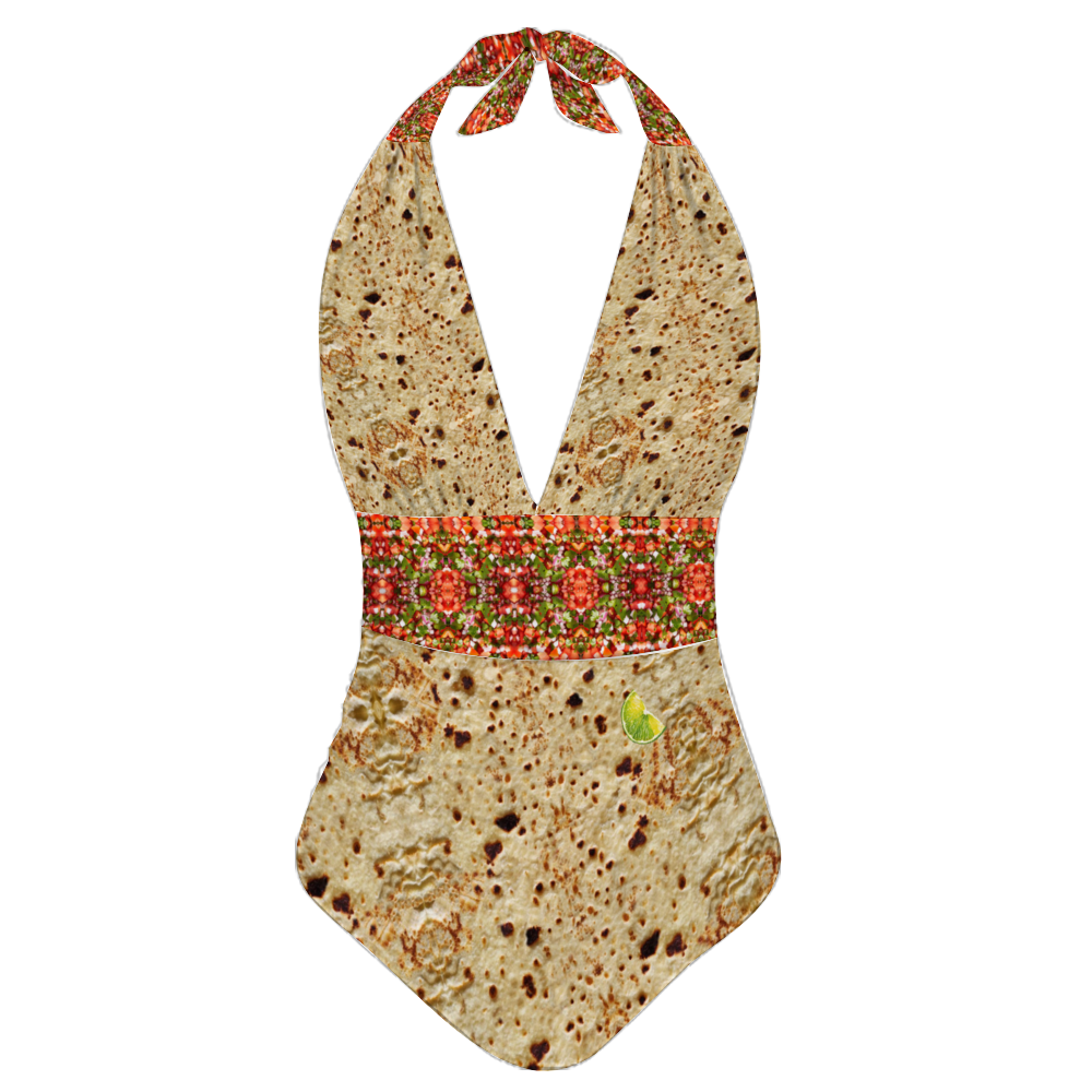 Fiesta Women's Halterneck One Piece Swimsuit