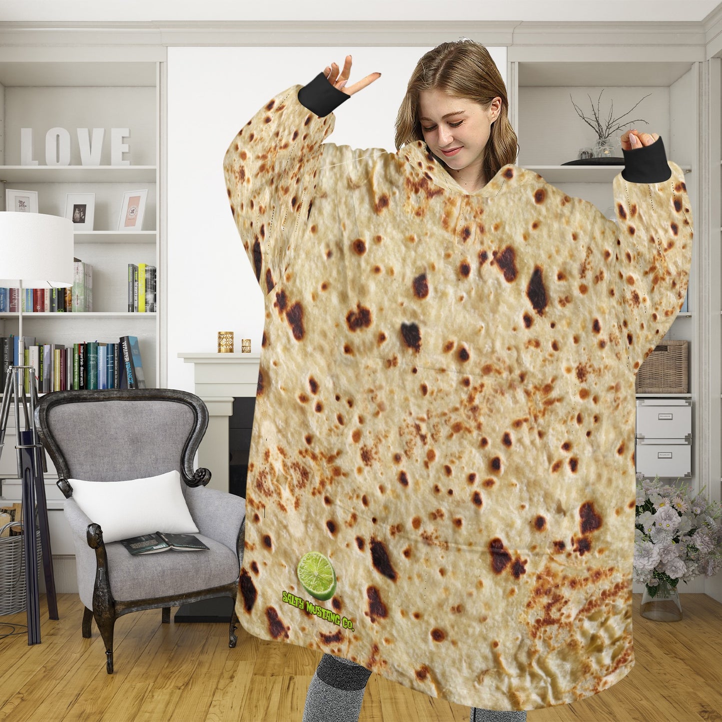 Tortilla & Lime Blanket Hoodie