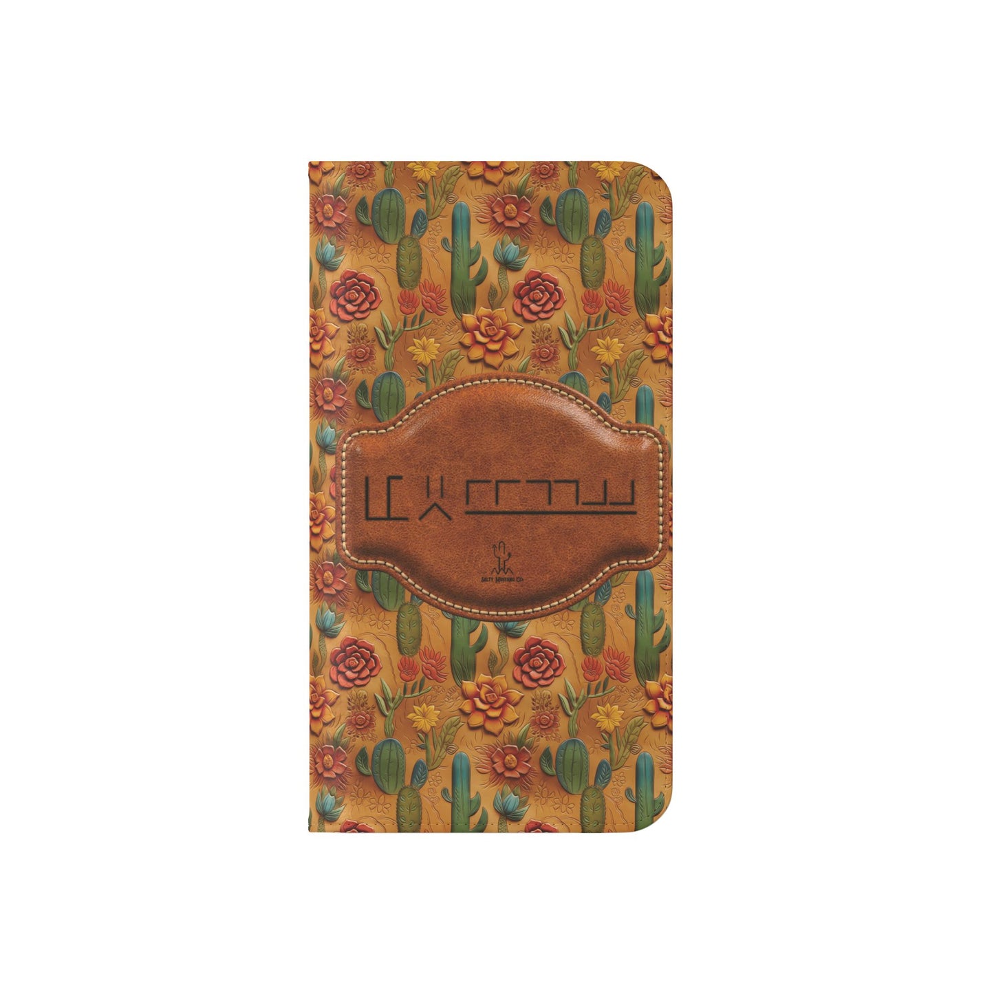 Customizable Mustang Brand Wallet Flip Phone Case (iPhone and Samsung)