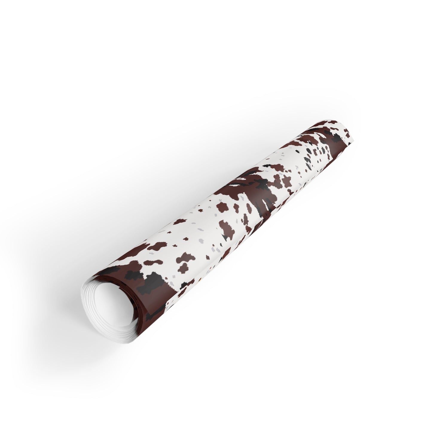 Cowhide Print Gift Wrapping Paper Rolls, 1pc