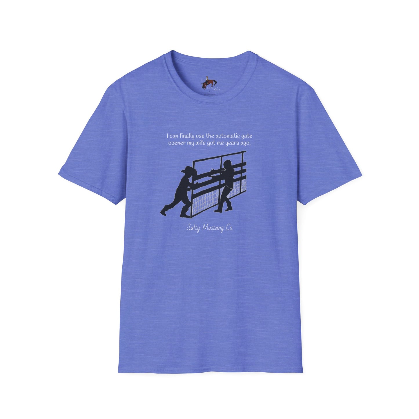 Automatic Gate Opener (For Husband) Softstyle T-Shirt