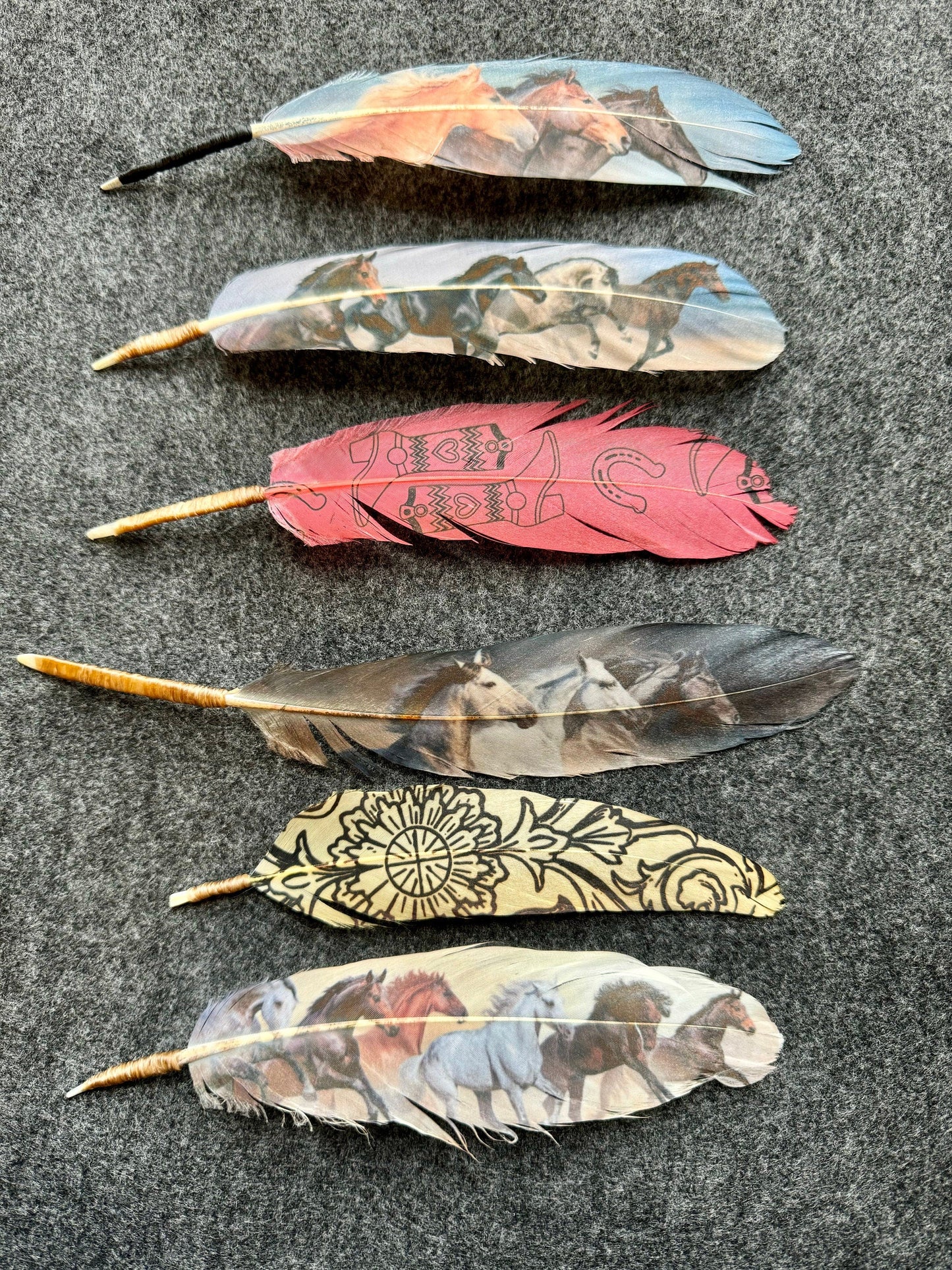 Old Boots Western Hat Feather