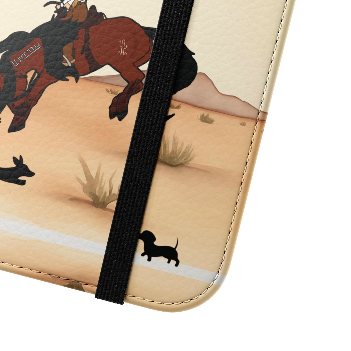 Salty Mustang Co. Lady Puncher Flip Wallet Phone Case (Samsung & iPhone)