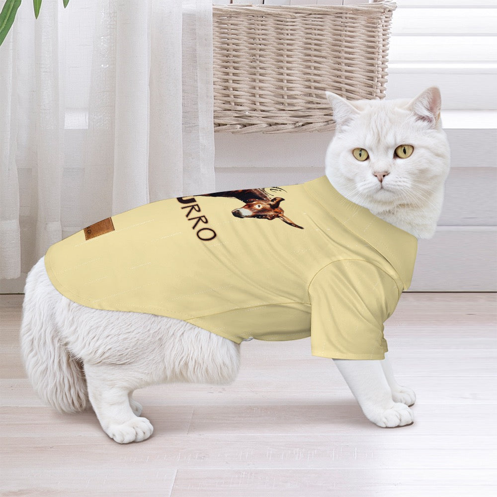 Besa Mi Burro Button Down Pet shirt