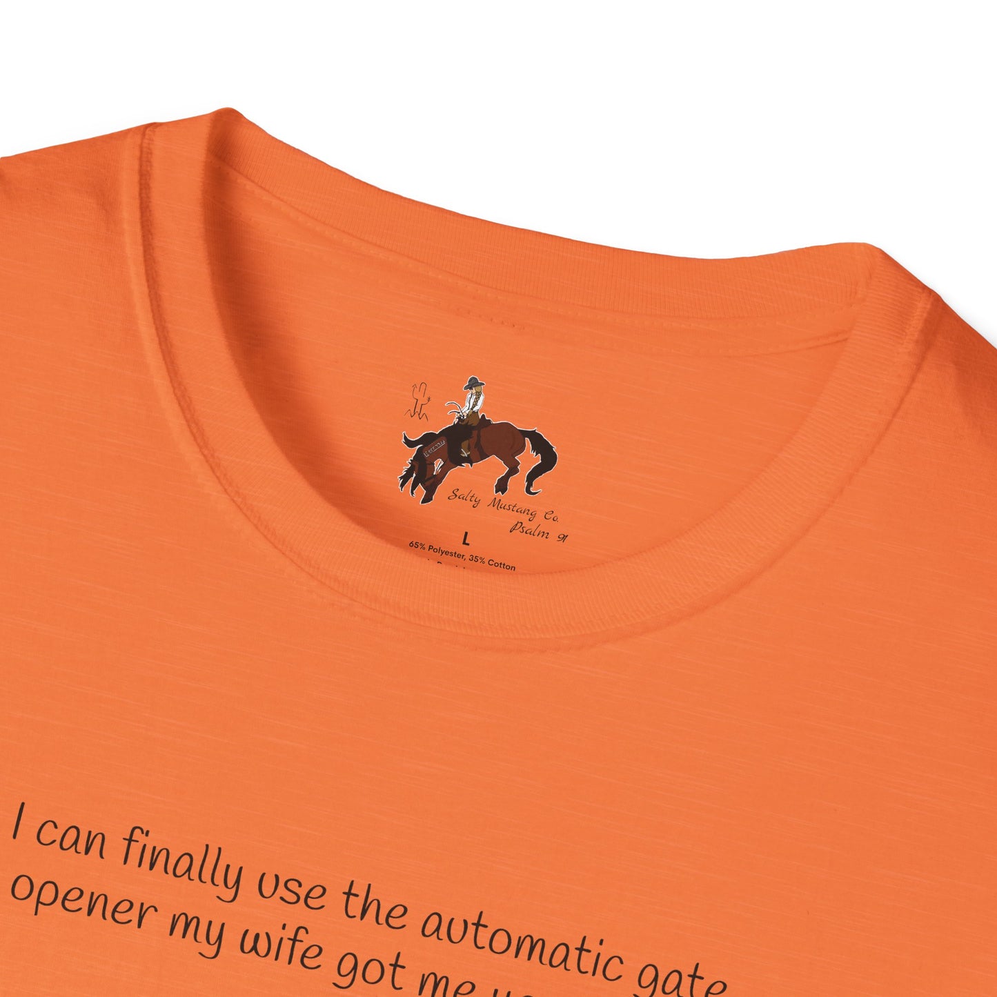 Automatic Gate Opener (For Husband) Softstyle T-Shirt