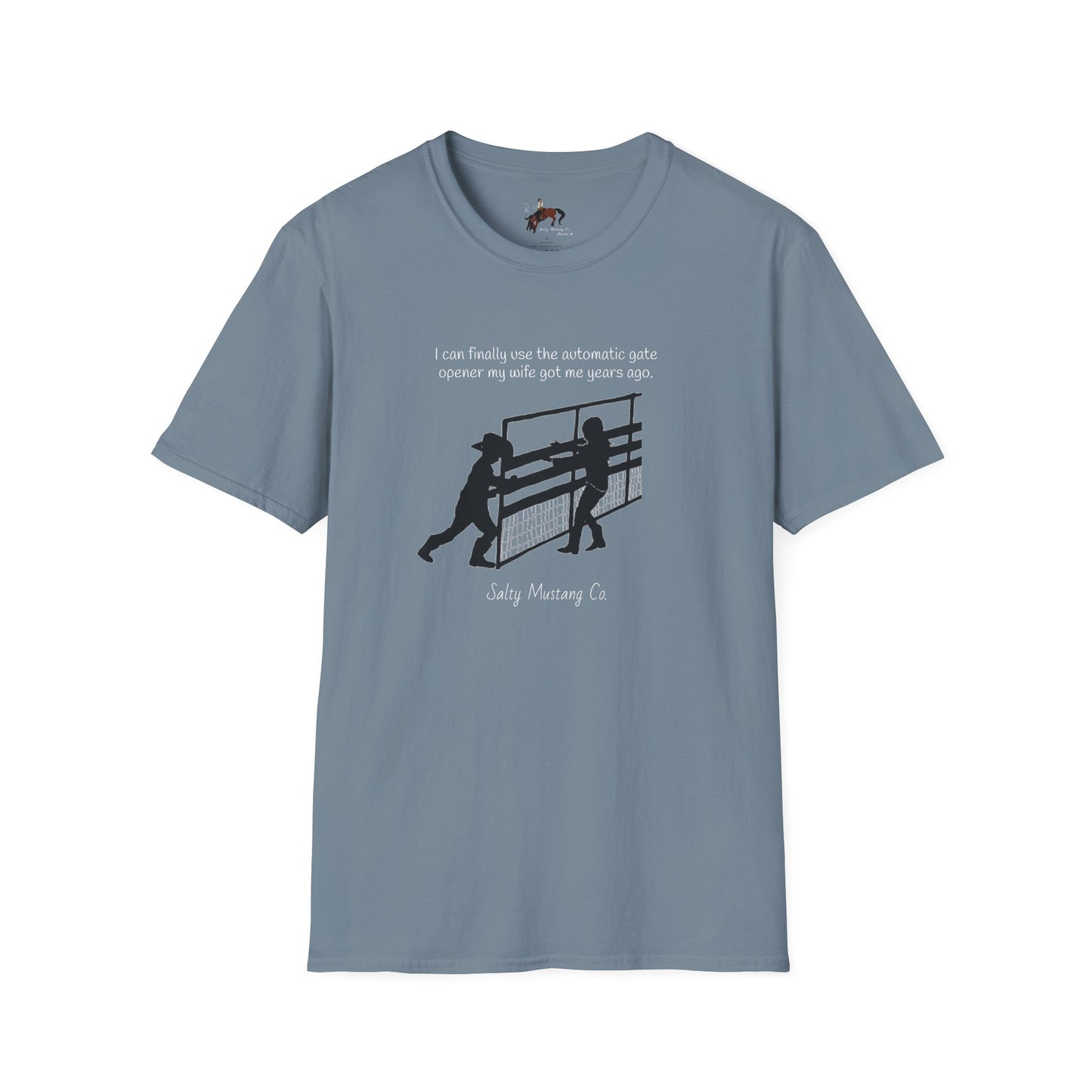 Automatic Gate Opener (For Husband) Softstyle T-Shirt