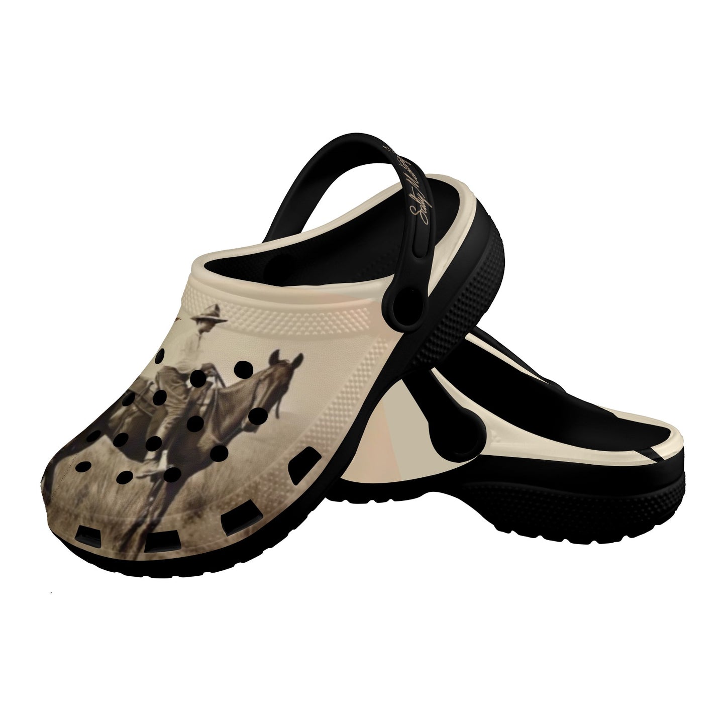 Ridin' The Range Cowboy Clogs