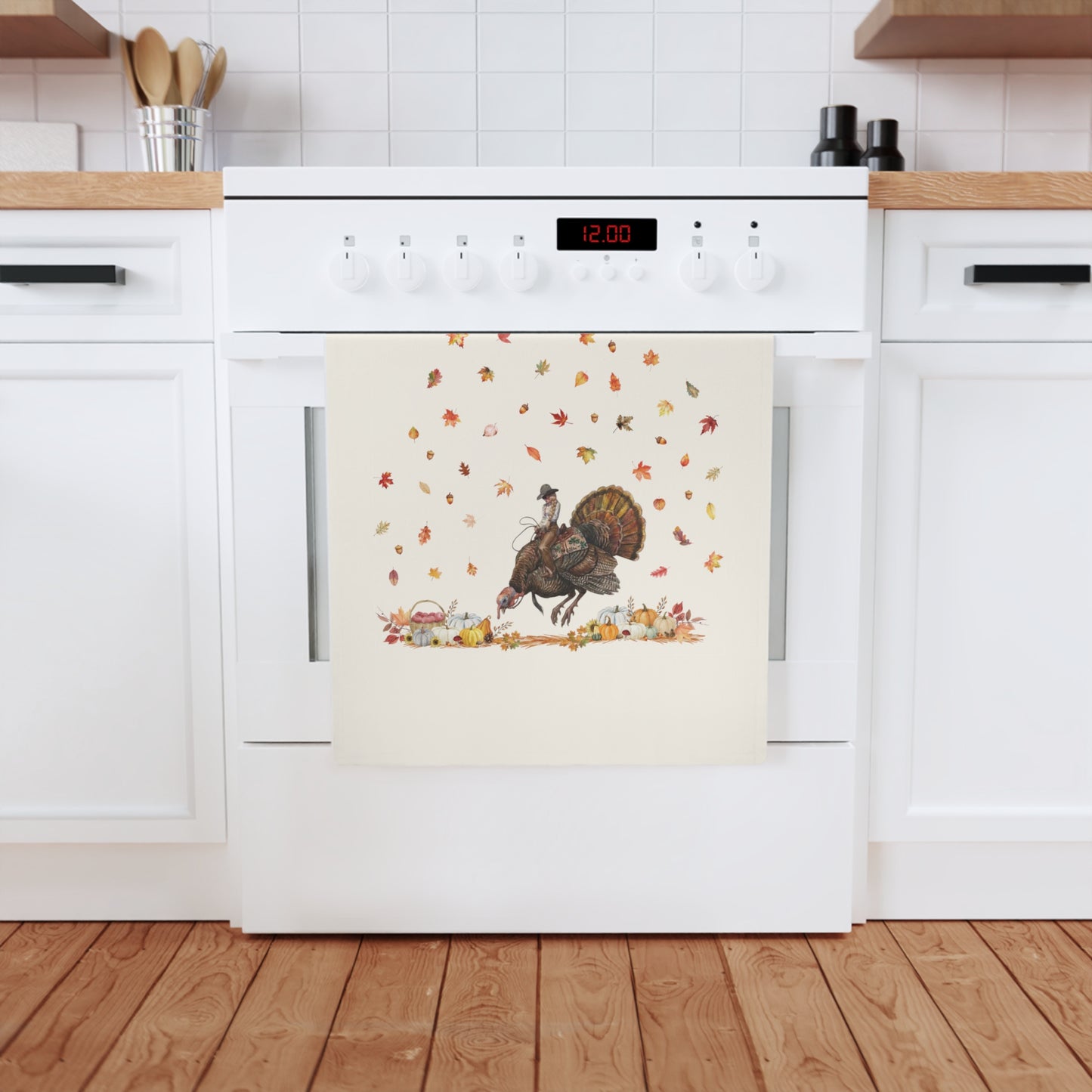 Wild Turkey Organic Cotton Tea Towel