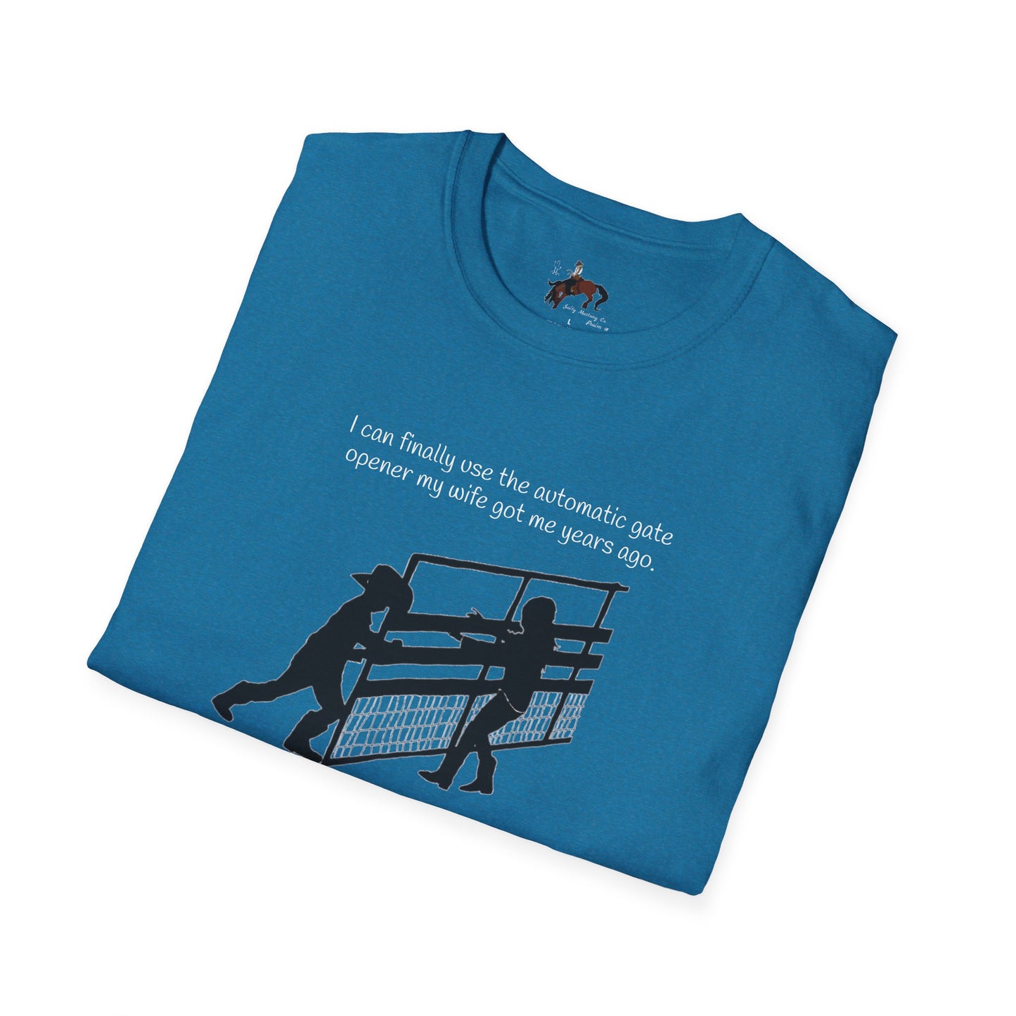 Automatic Gate Opener (For Husband) Softstyle T-Shirt