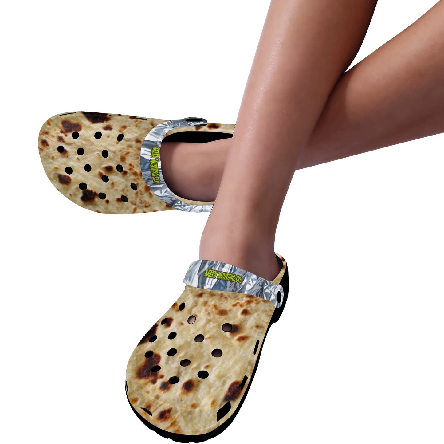 Tortilla & Foil Wrap Salty Clogs (Adult)