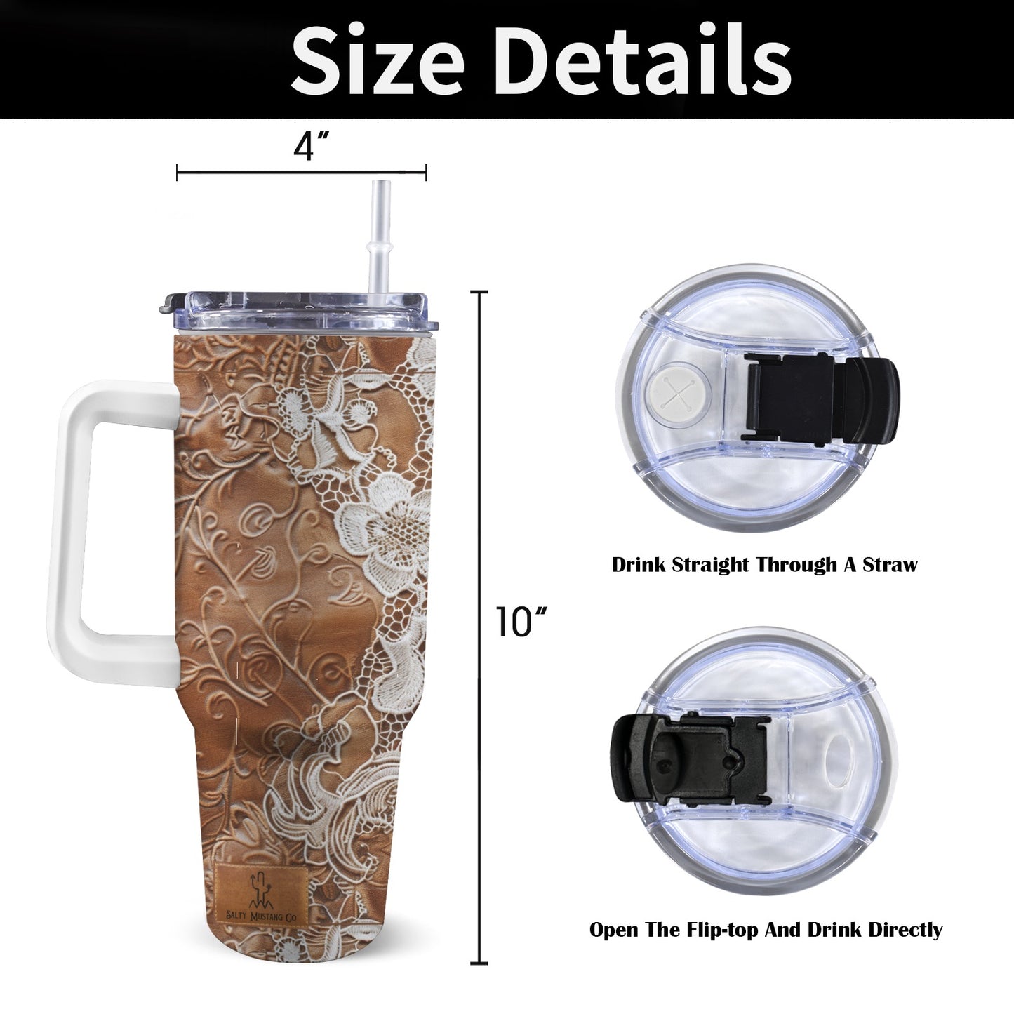 Boot Lace 40 oz Tumbler
