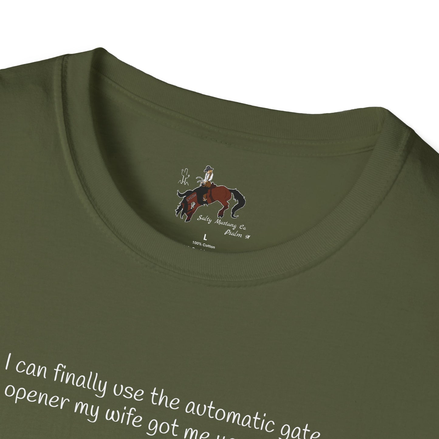 Automatic Gate Opener (For Husband) Softstyle T-Shirt