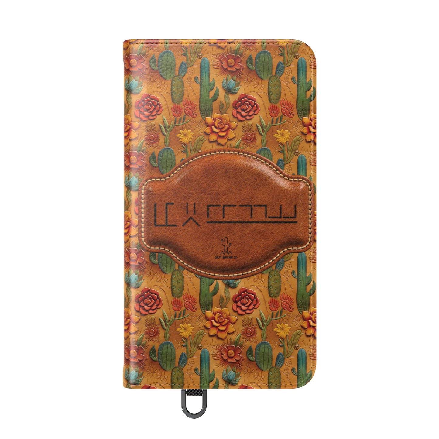 Customizable Mustang Brand Wallet Flip Phone Case (iPhone and Samsung)