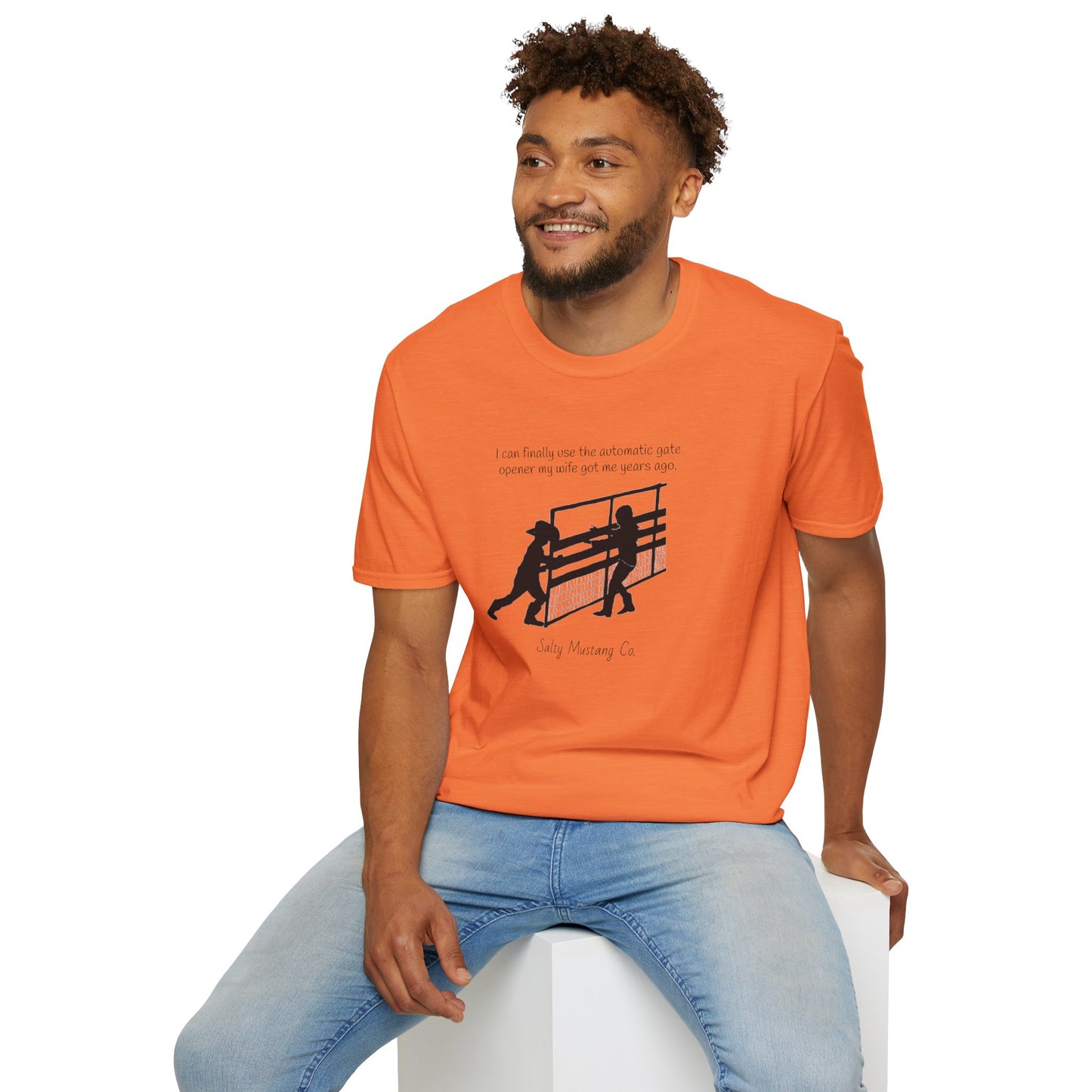 Automatic Gate Opener (For Husband) Softstyle T-Shirt