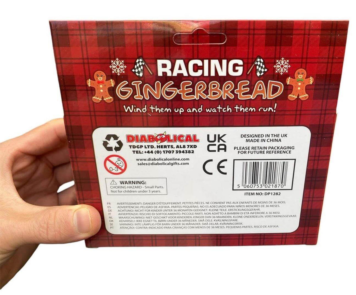 2pk Racing Gingerbread Men - What more can I say? Hilarious Wind Up Racing Toys