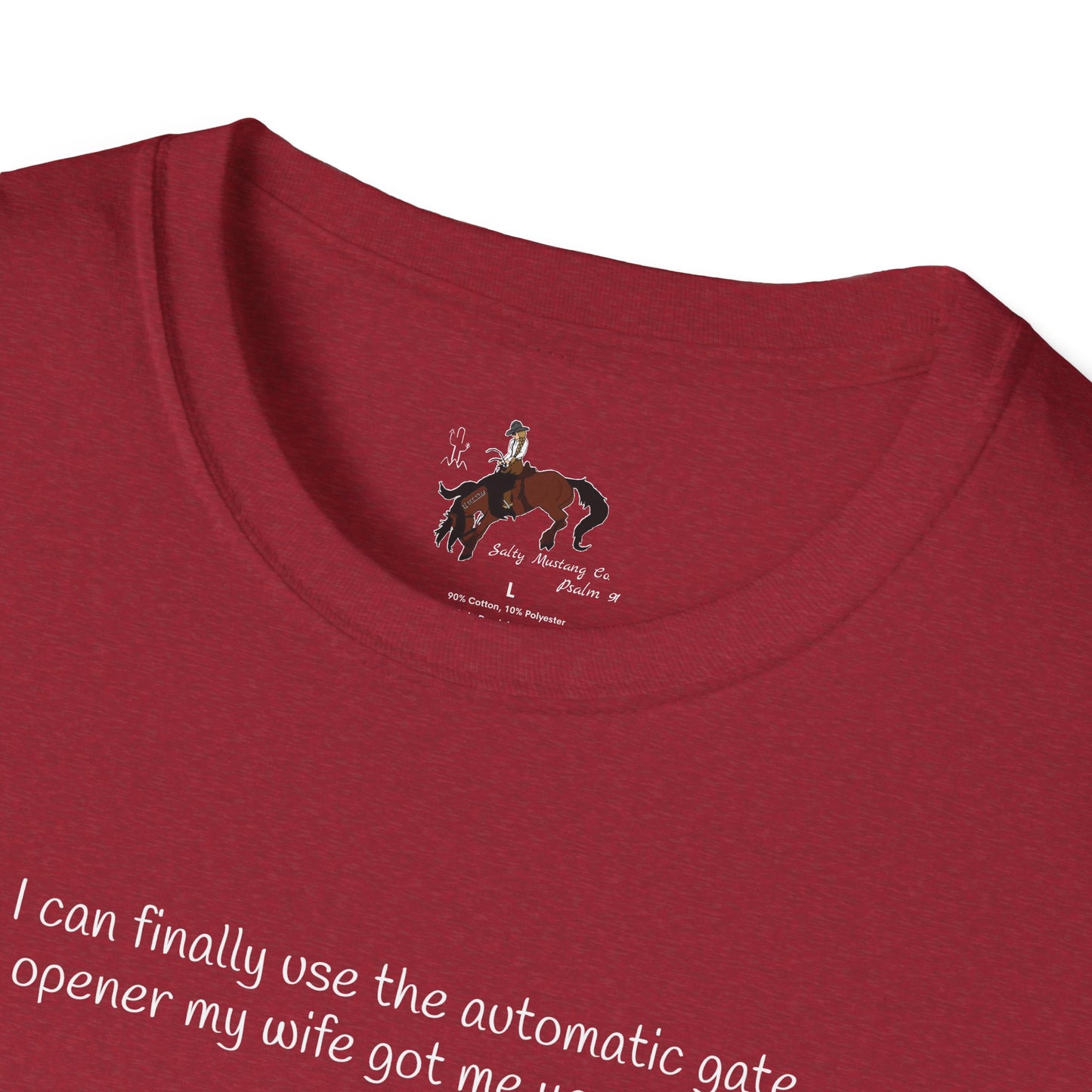 Automatic Gate Opener (For Husband) Softstyle T-Shirt