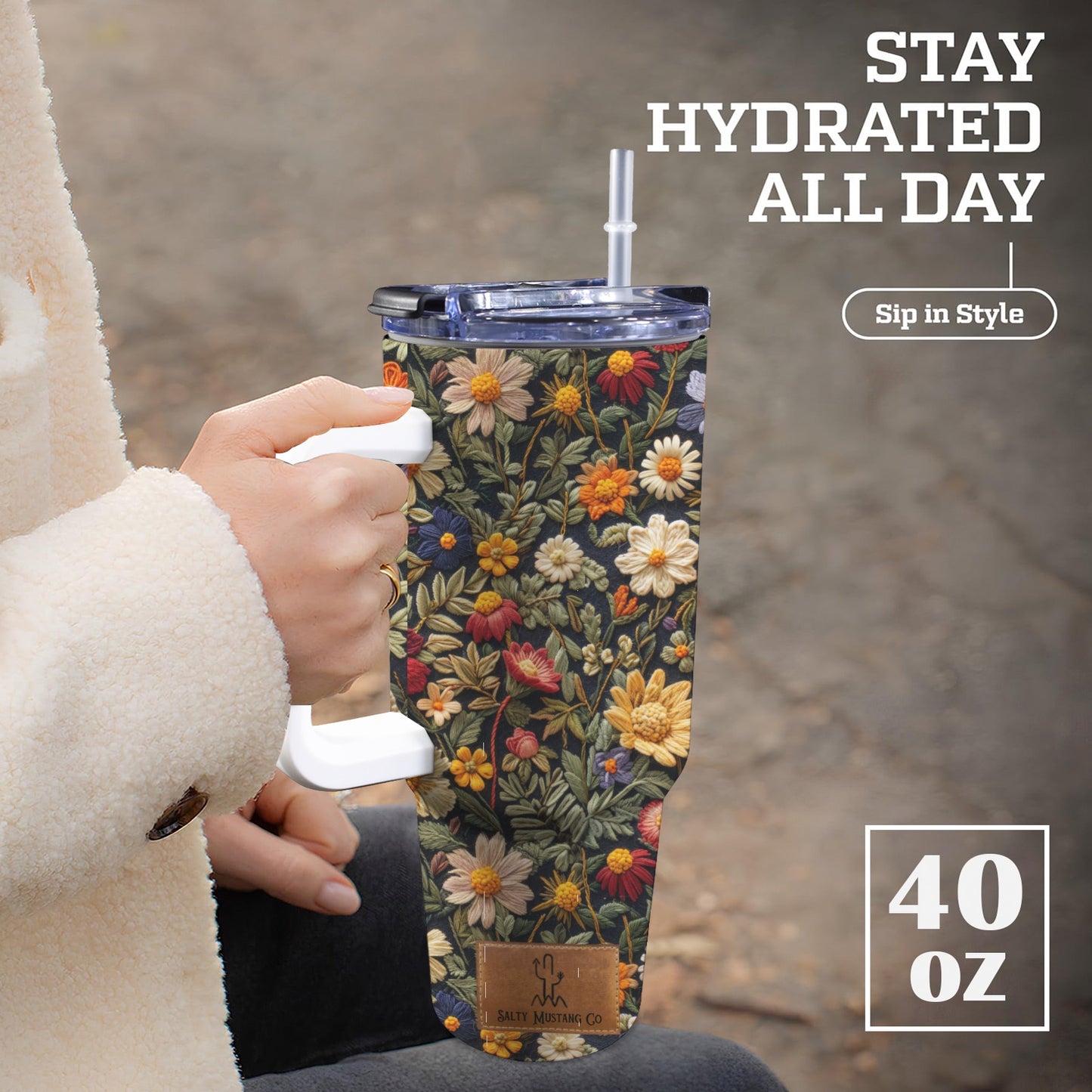 Mountain Meadow 40 oz Tumbler