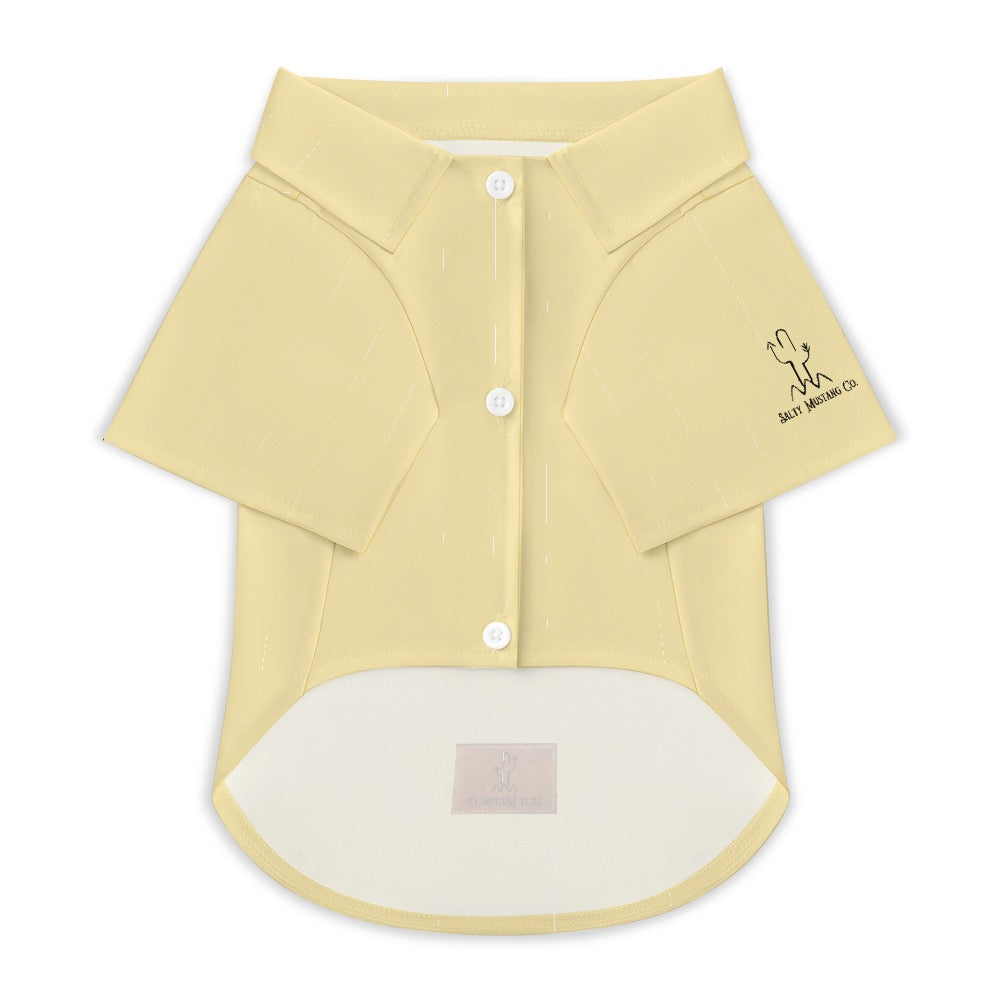 Besa Mi Burro Button Down Pet shirt