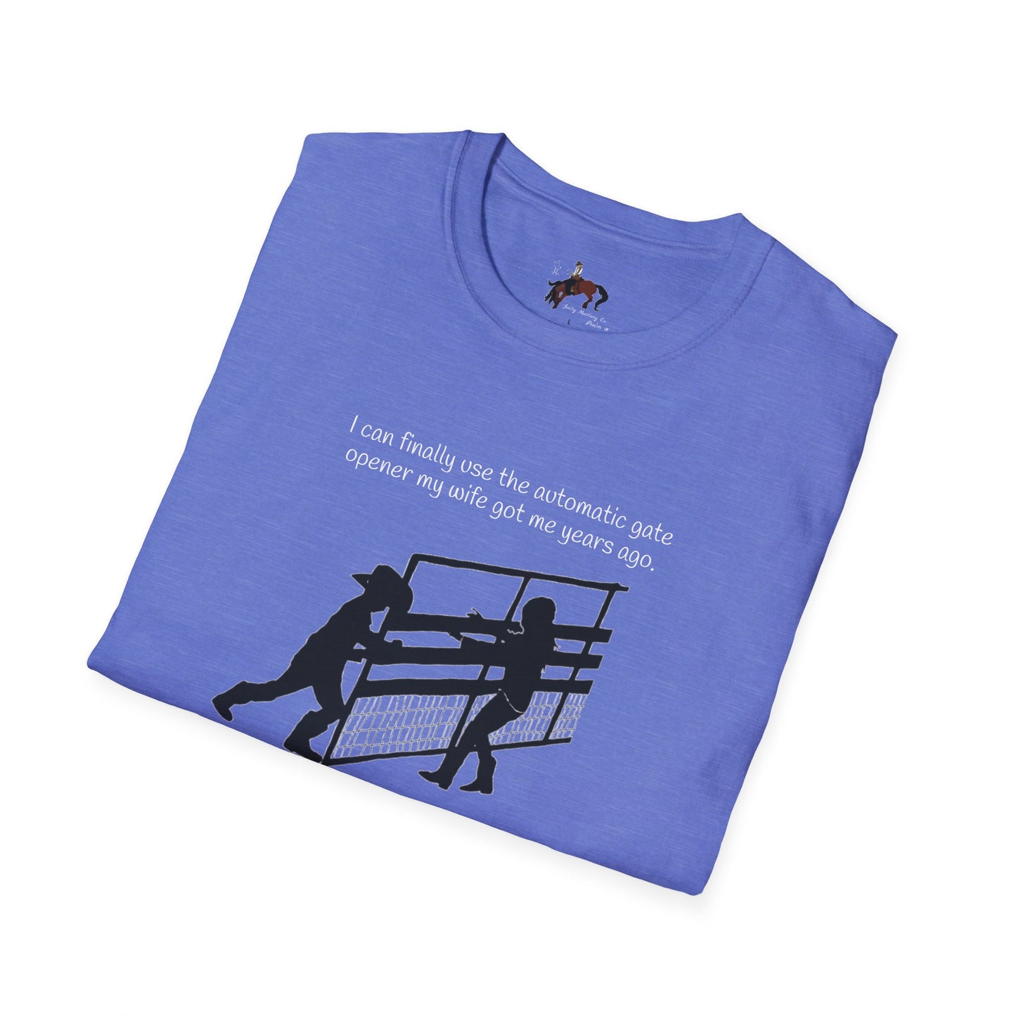 Automatic Gate Opener (For Husband) Softstyle T-Shirt