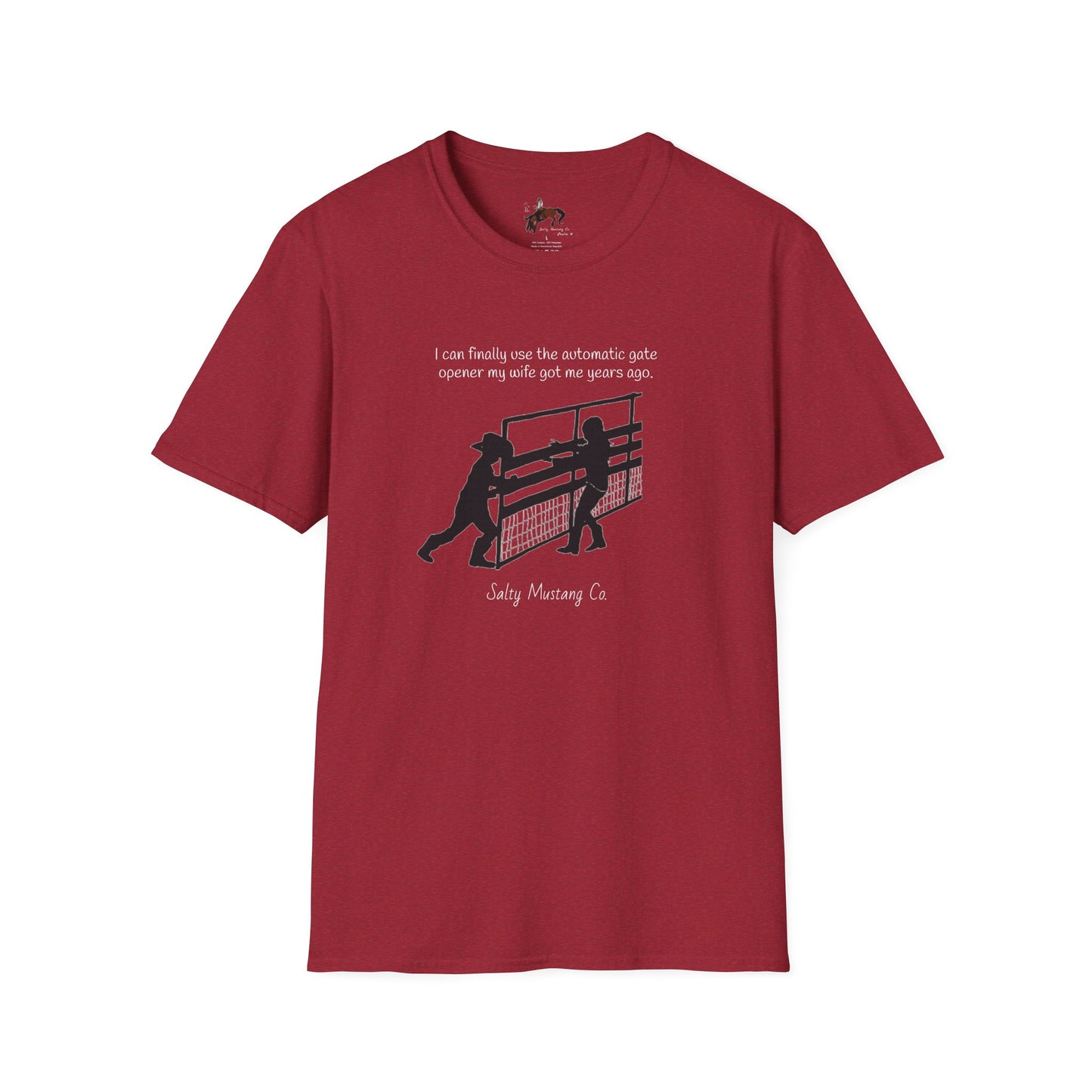 Automatic Gate Opener (For Husband) Softstyle T-Shirt