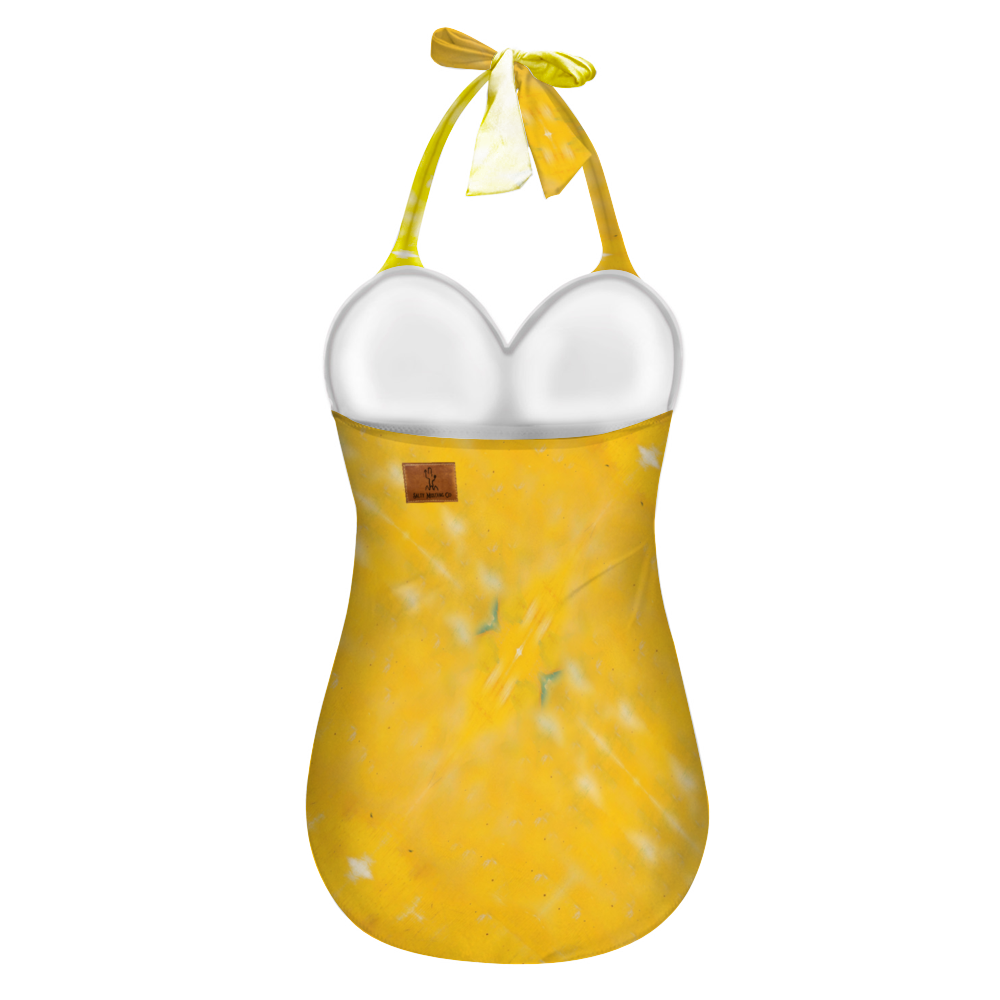Trail Boss Couture Women's Halterneck One Piece Swimsuit
