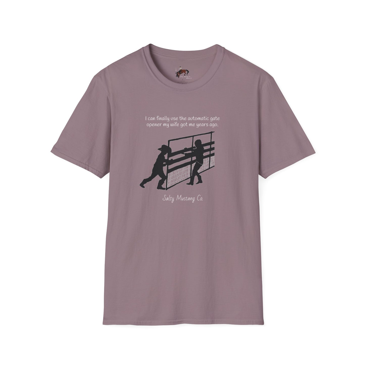 Automatic Gate Opener (For Husband) Softstyle T-Shirt