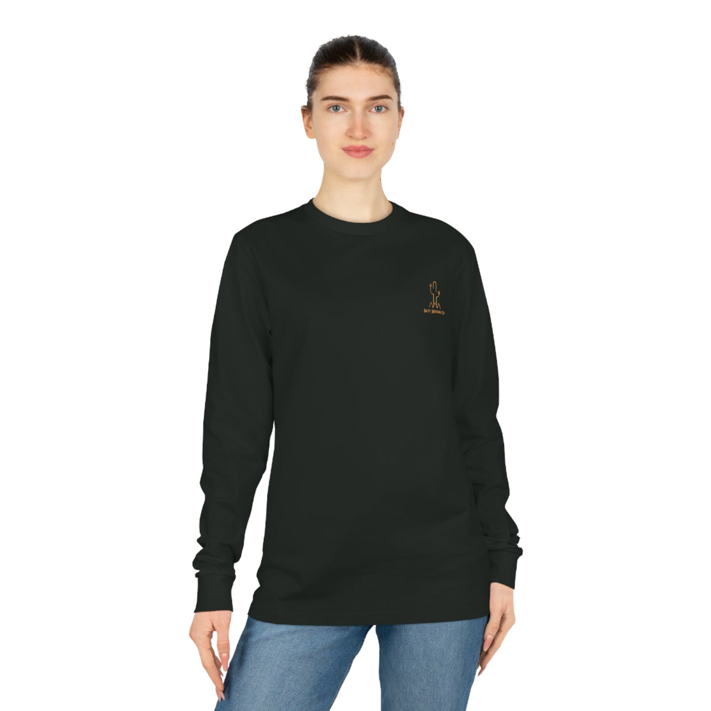 Pretty & Punchy Unisex Organic Long Sleeve Tee