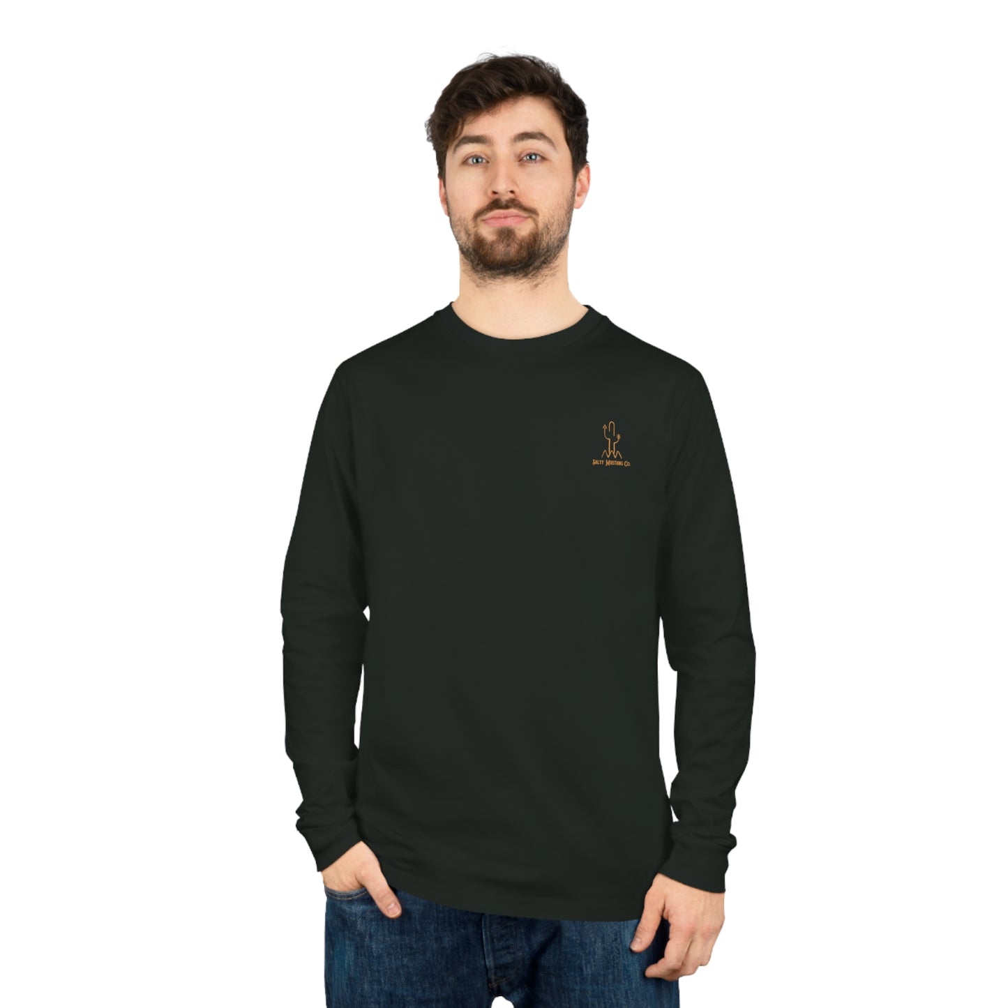 Pretty & Punchy Unisex Organic Long Sleeve Tee