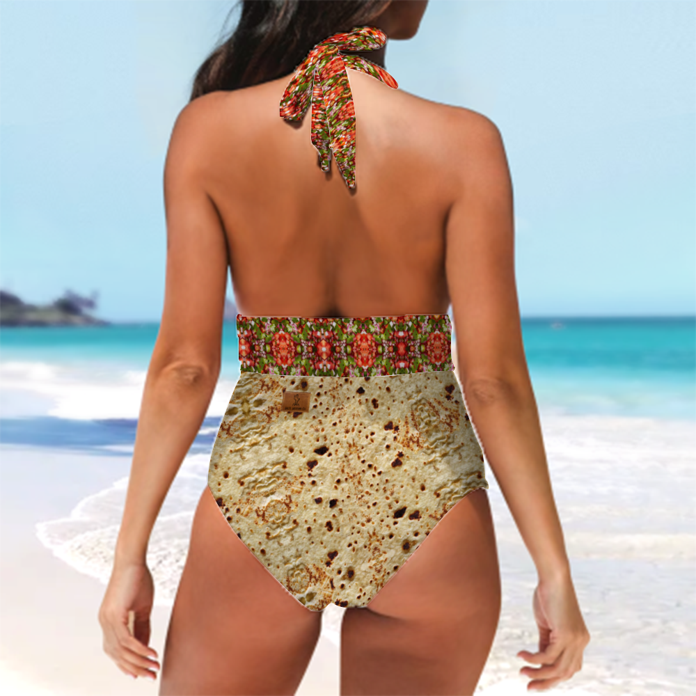Fiesta Women's Halterneck One Piece Swimsuit