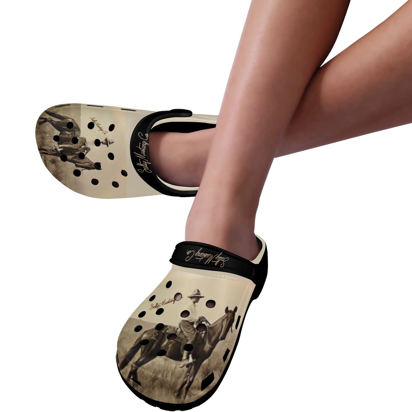 Ridin' The Range Cowboy Clogs