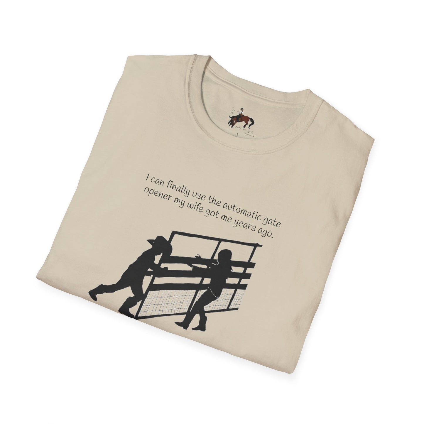 Automatic Gate Opener (For Husband) Softstyle T-Shirt
