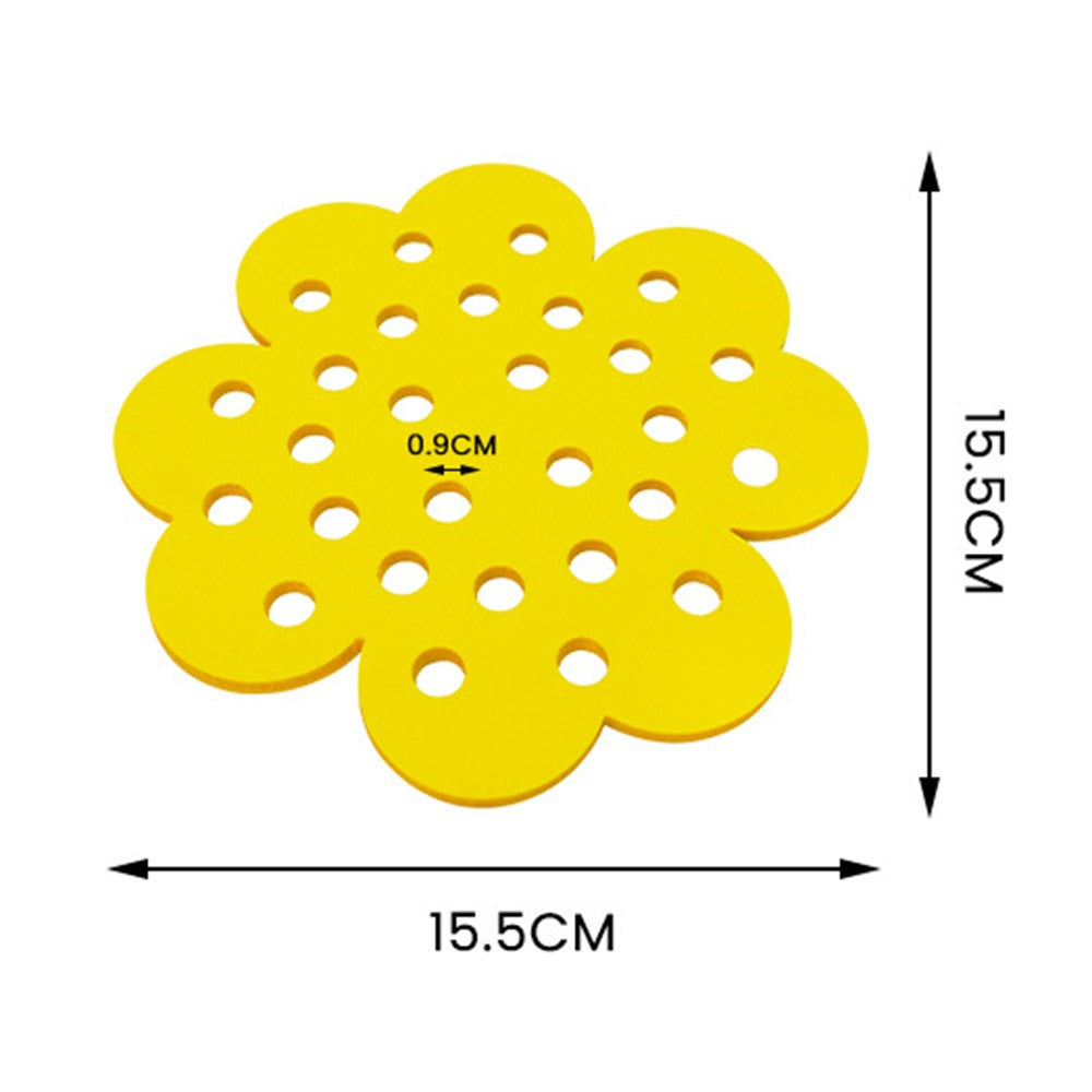 4Pcs / Set Floating Bee Island Butterfly Water Feeder Tray Insect Drinking Station for Outdoor Garden Decor